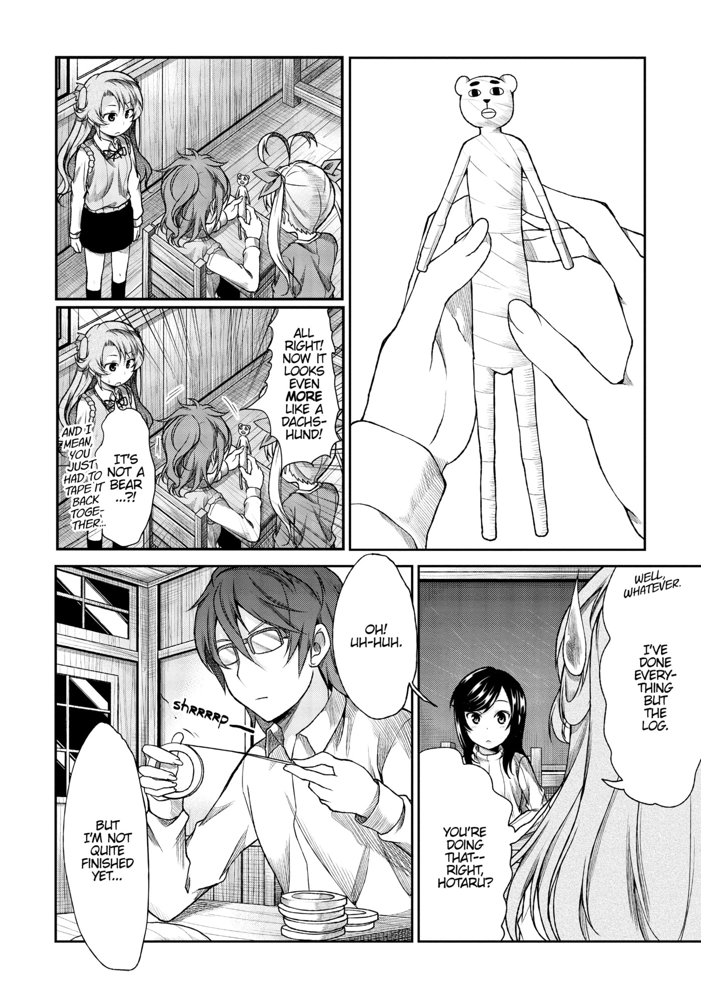 Non Non Biyori Official Anthology Chapter 77 page 15 - 