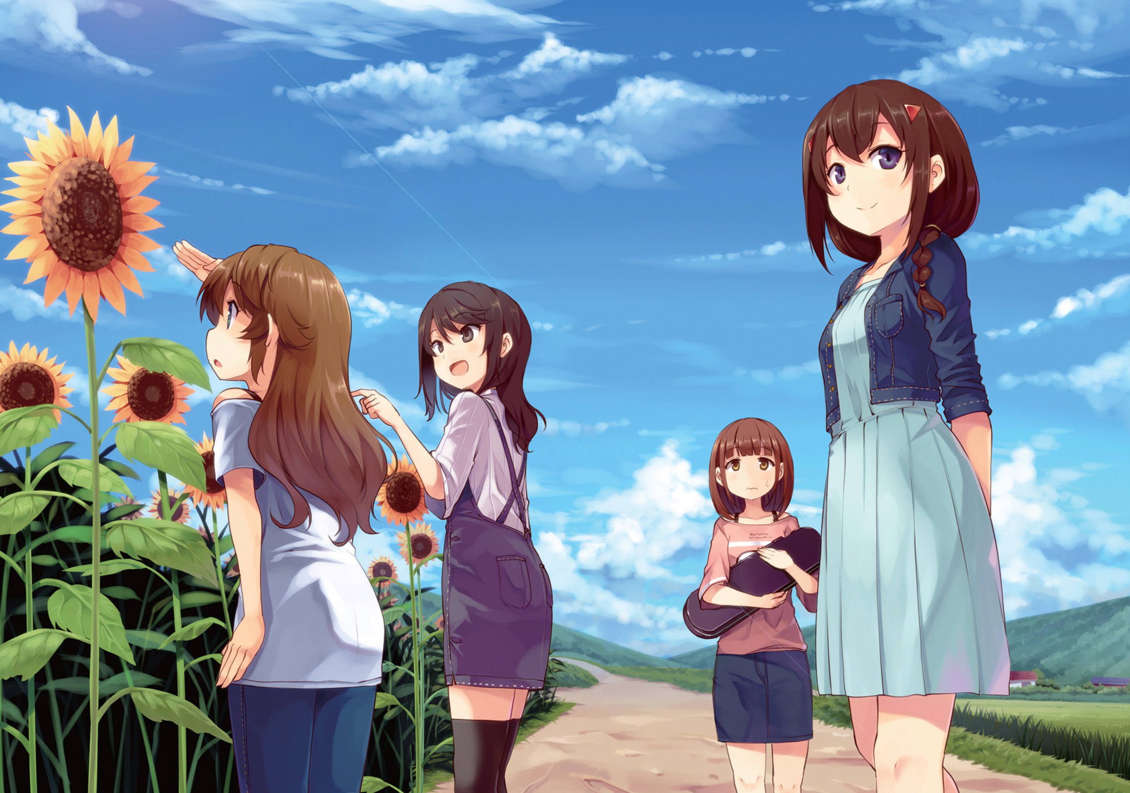 Non Non Biyori Official Anthology Chapter 84 page 4 - 