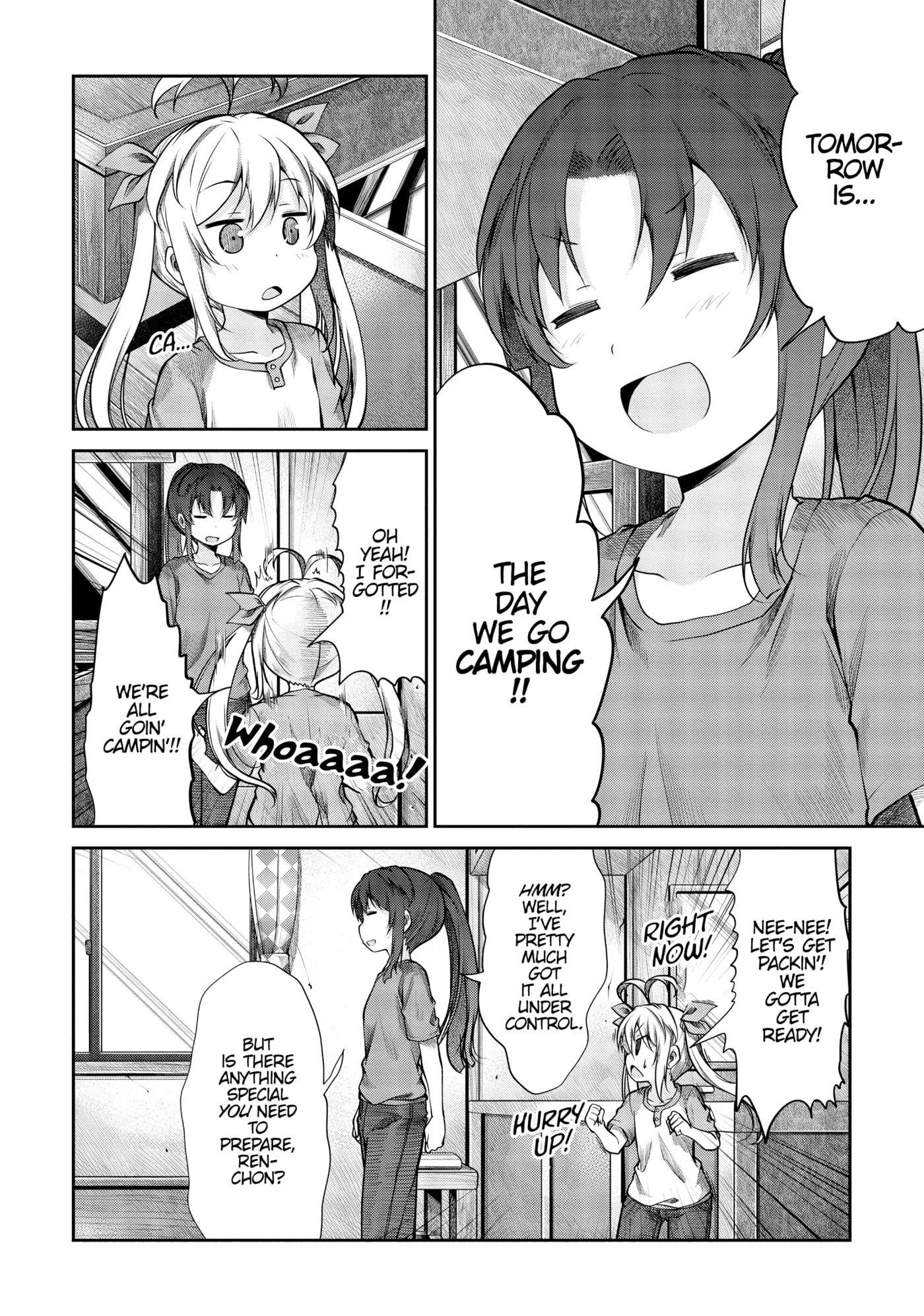Non Non Biyori Official Anthology Chapter 85 page 4 - 