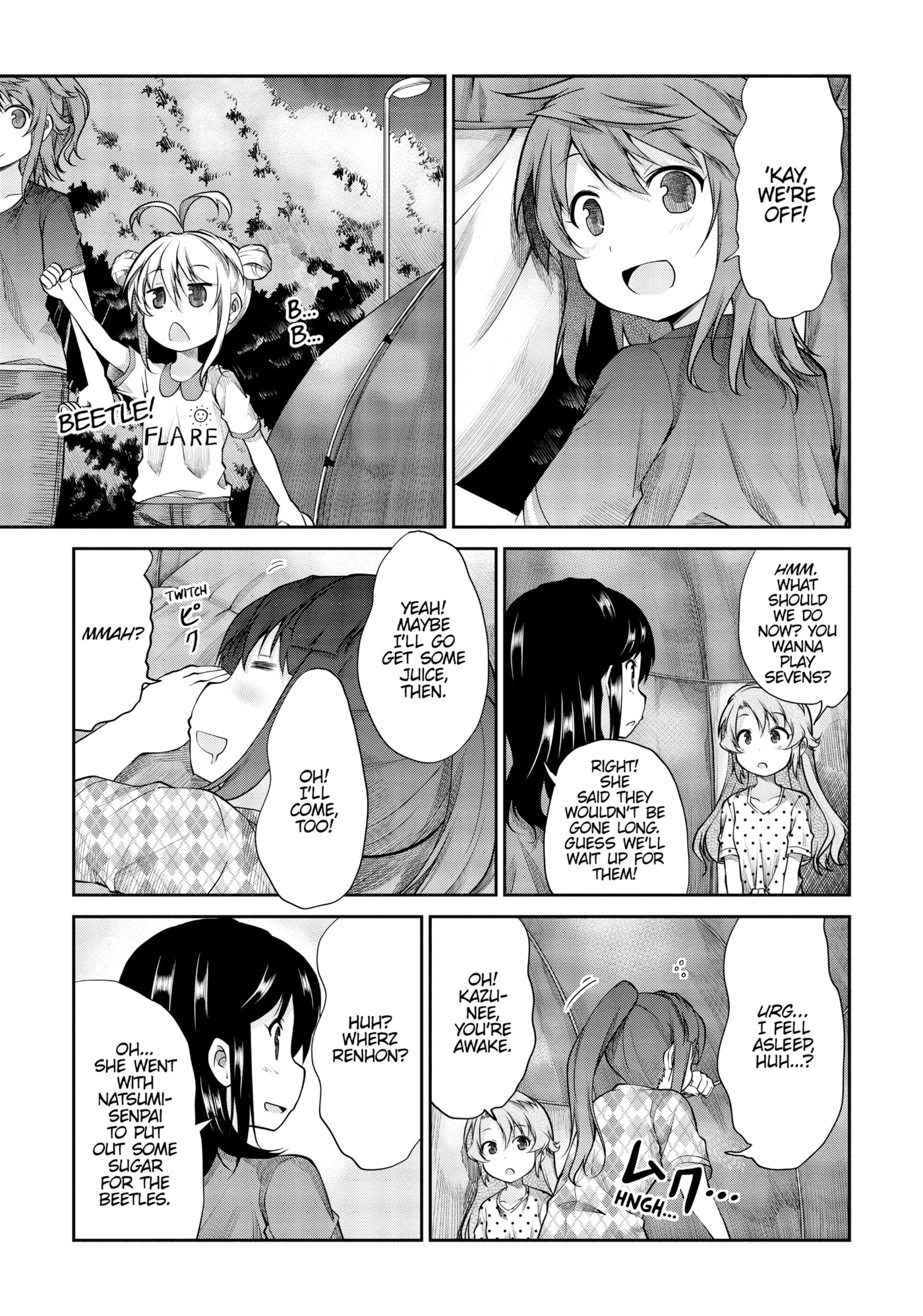 Non Non Biyori Official Anthology Chapter 86 page 3 - 