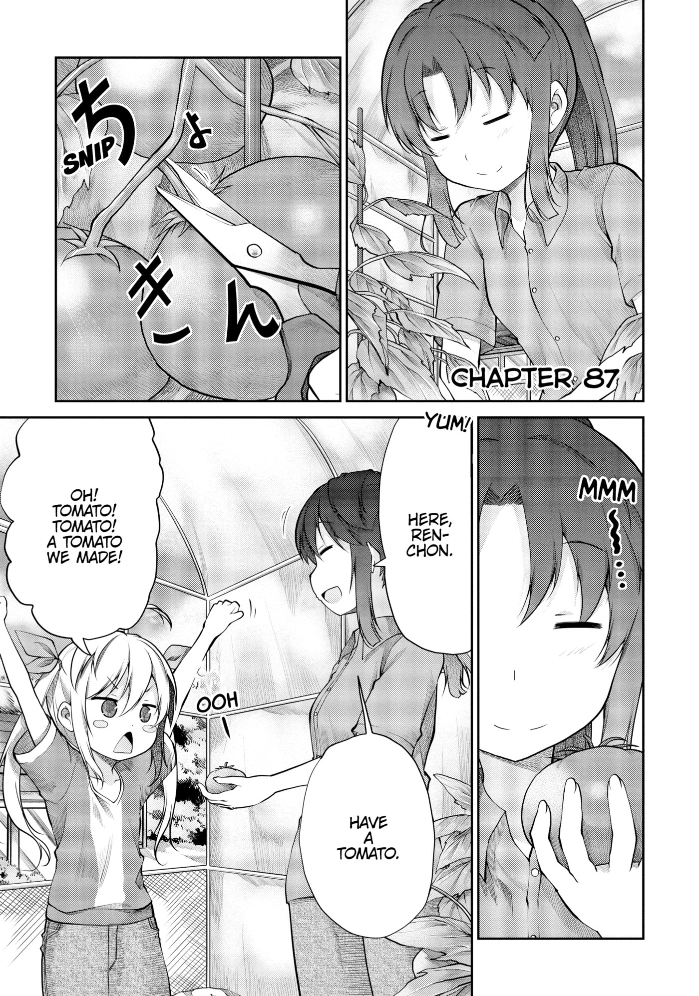 Non Non Biyori Official Anthology Chapter 87 page 1 - 