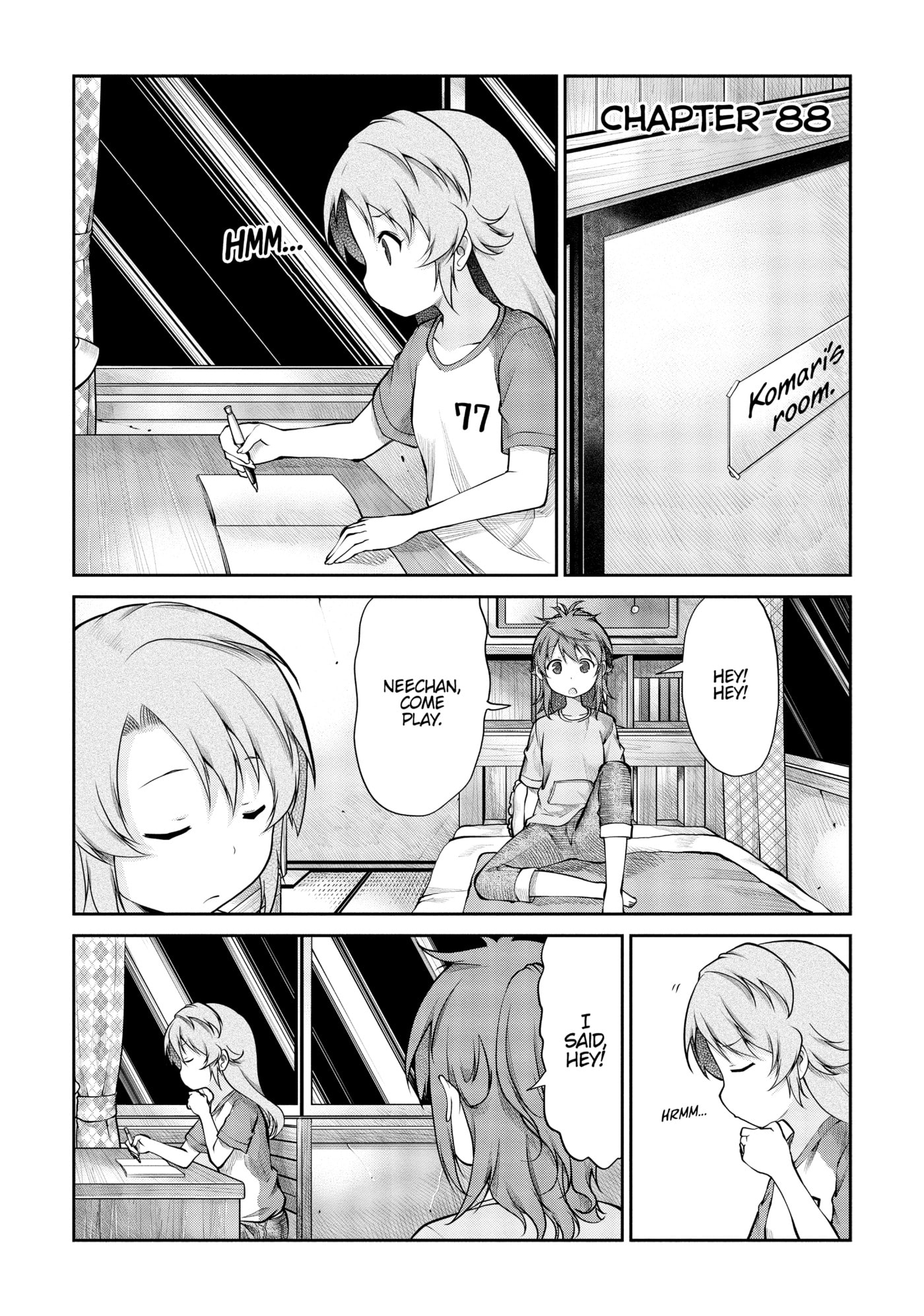 Non Non Biyori Official Anthology Chapter 88 page 1 - 