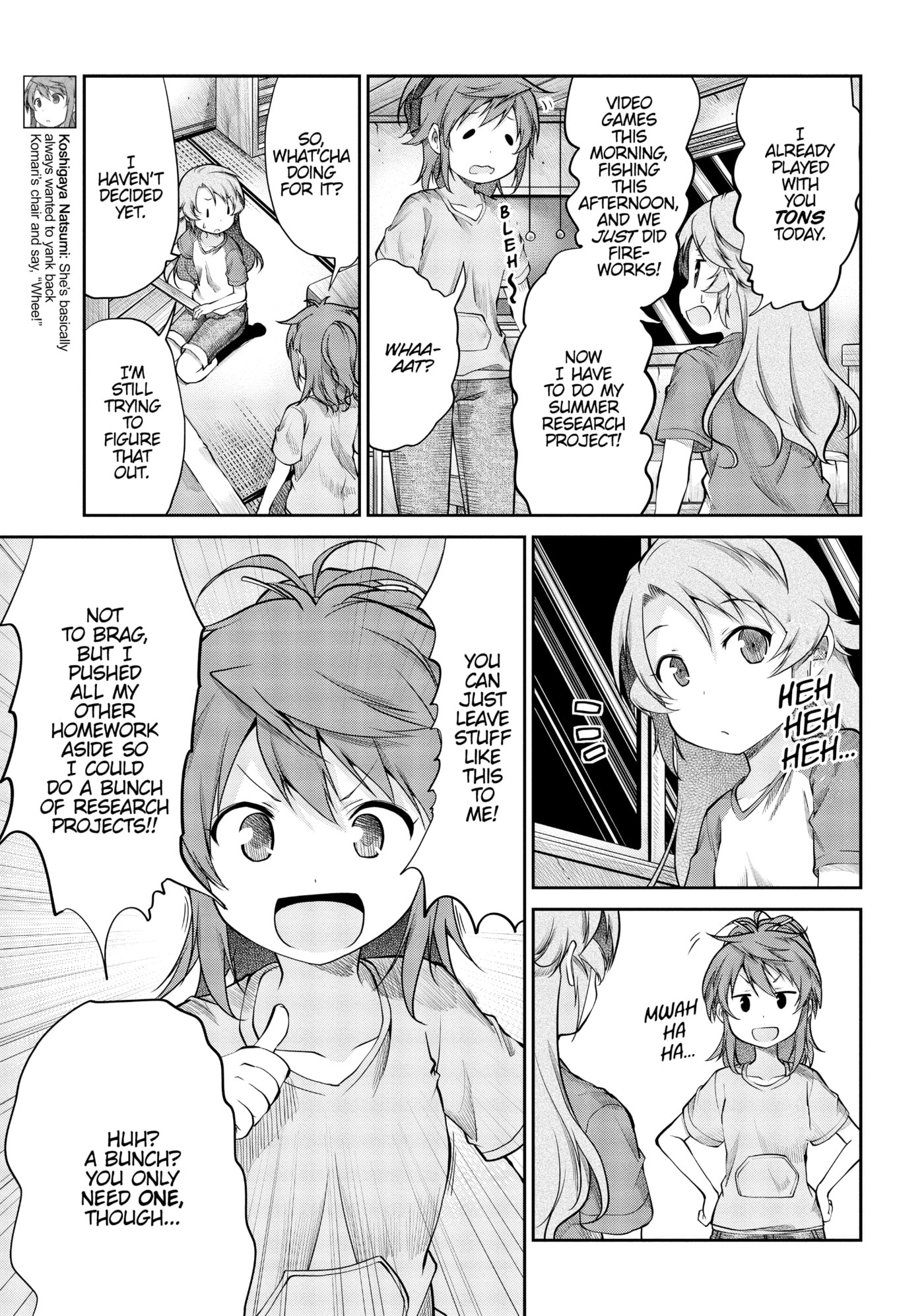 Non Non Biyori Official Anthology Chapter 88 page 3 - 