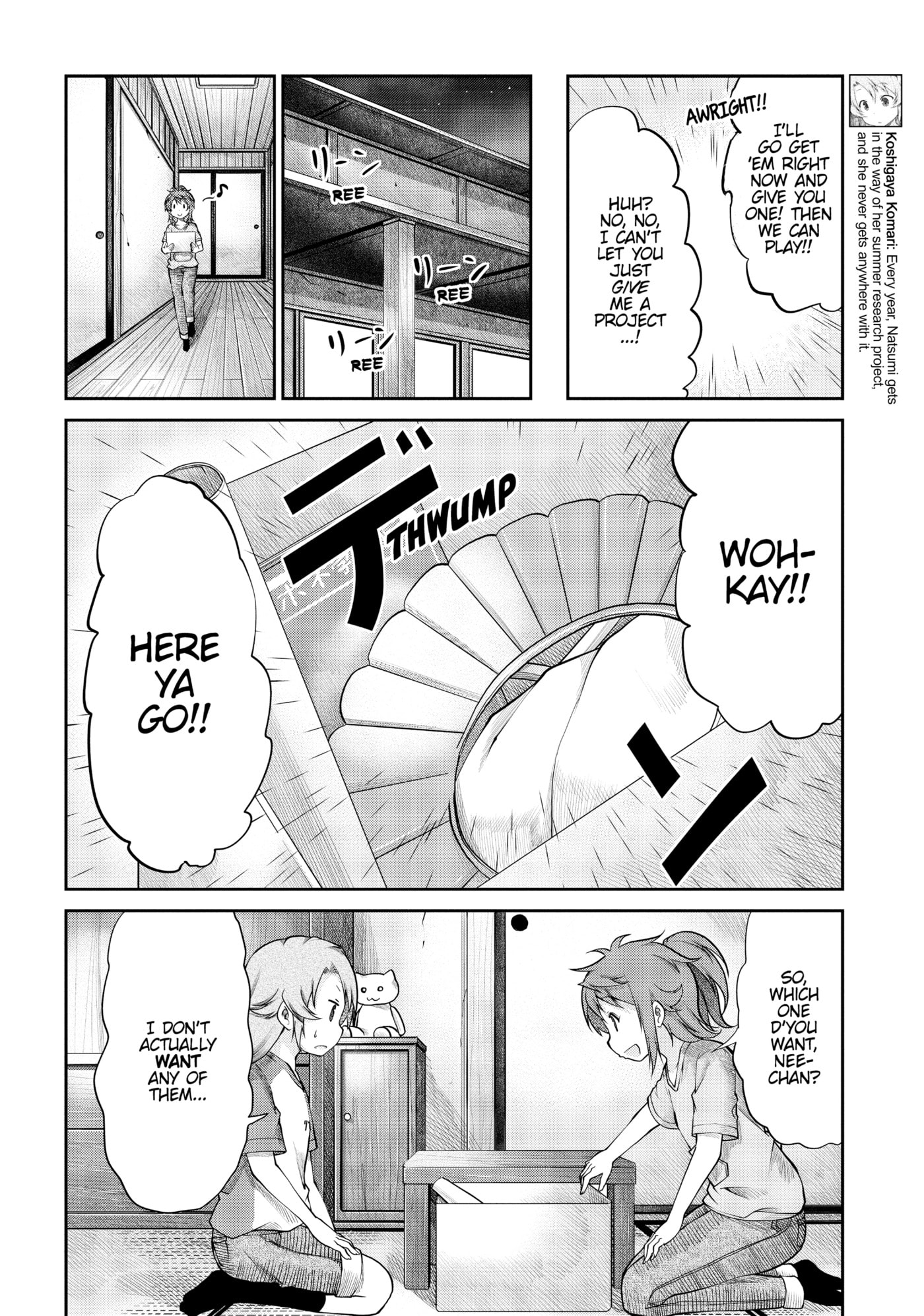 Non Non Biyori Official Anthology Chapter 88 page 4 - 