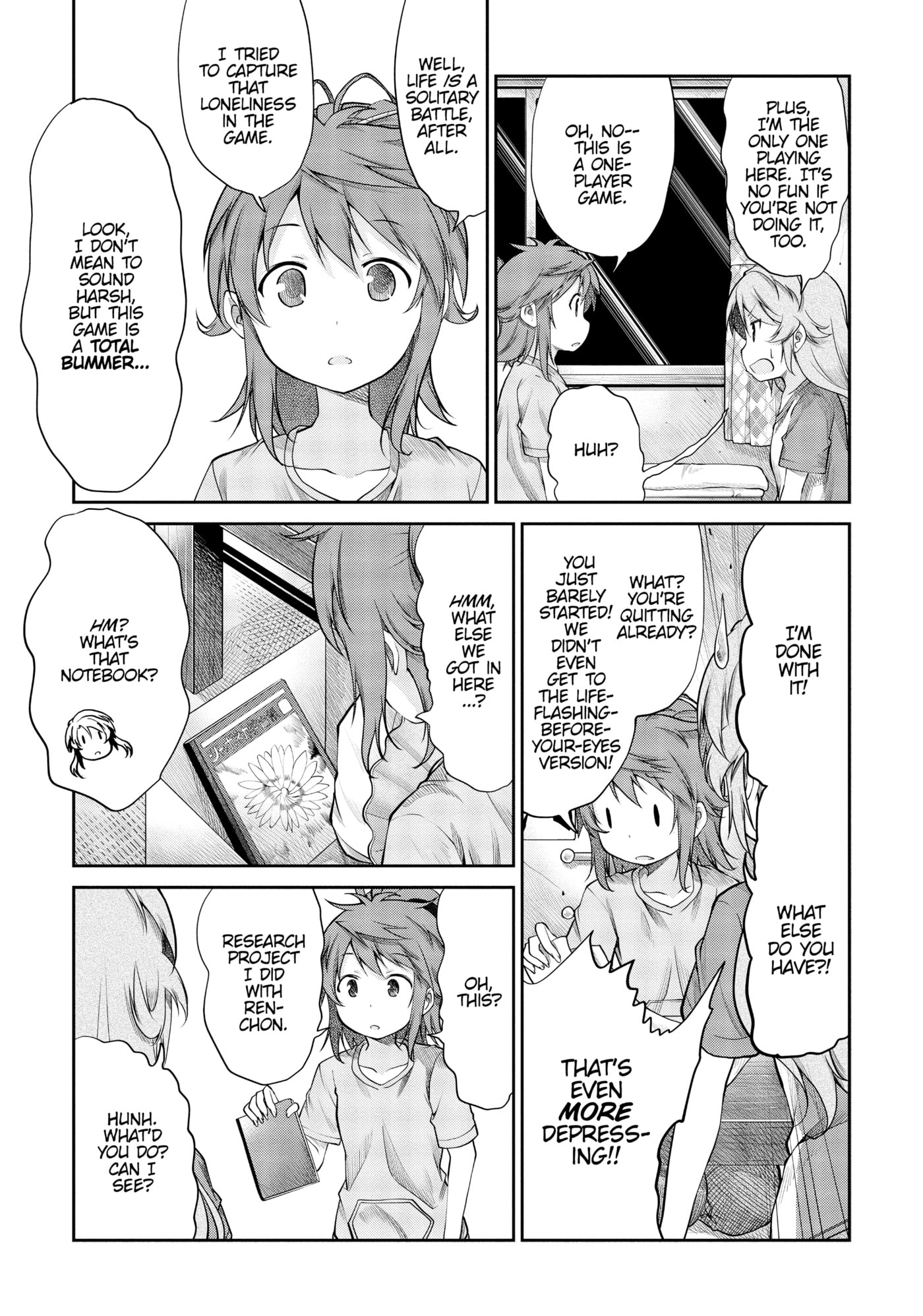 Non Non Biyori Official Anthology Chapter 88 page 9 - 