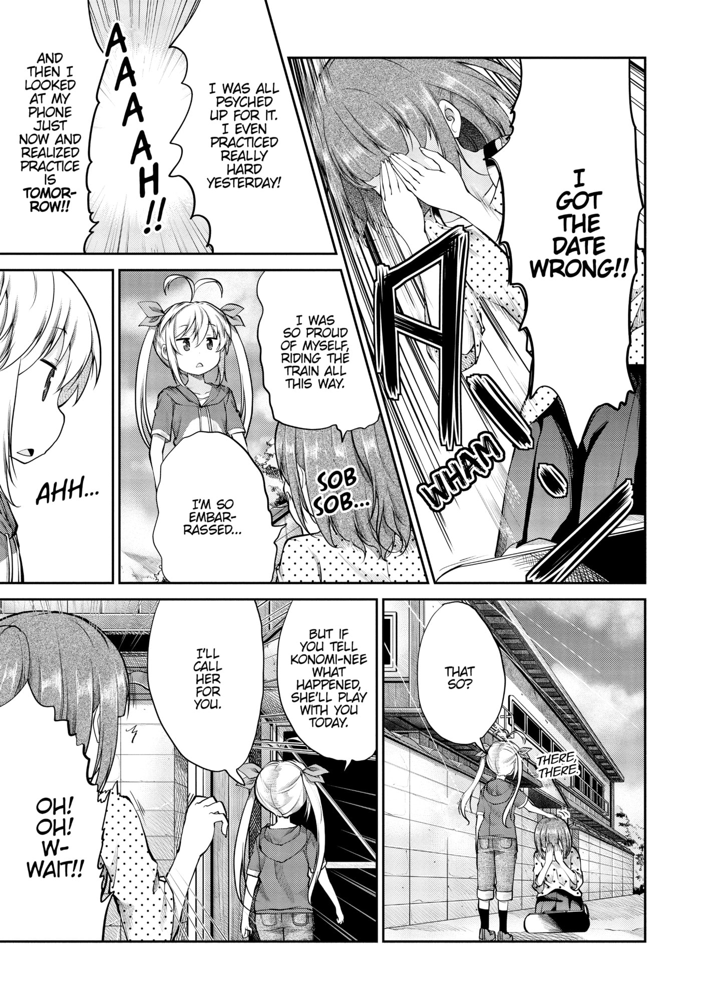 Non Non Biyori Official Anthology Chapter 89 page 3 - 