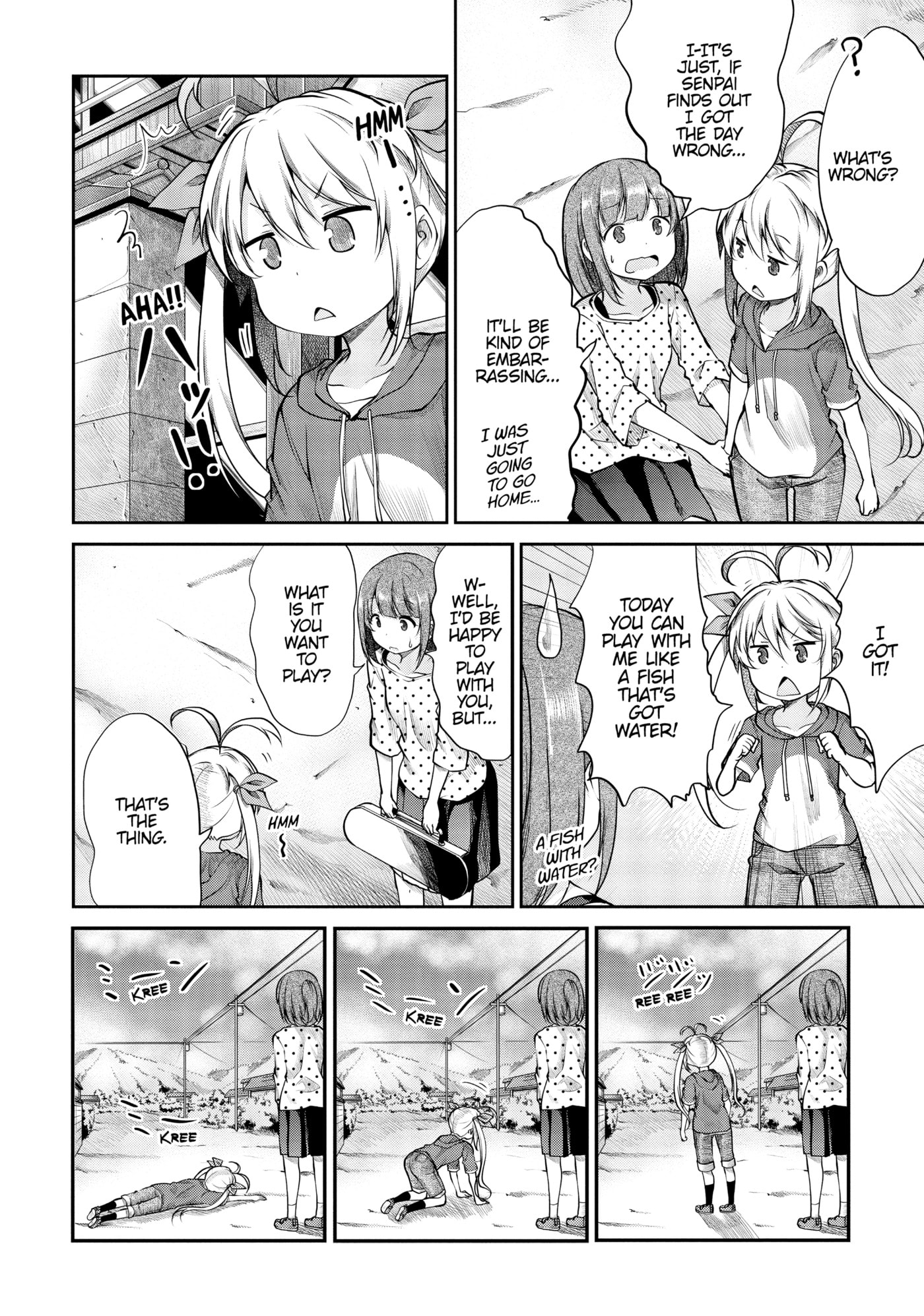 Non Non Biyori Official Anthology Chapter 89 page 4 - 