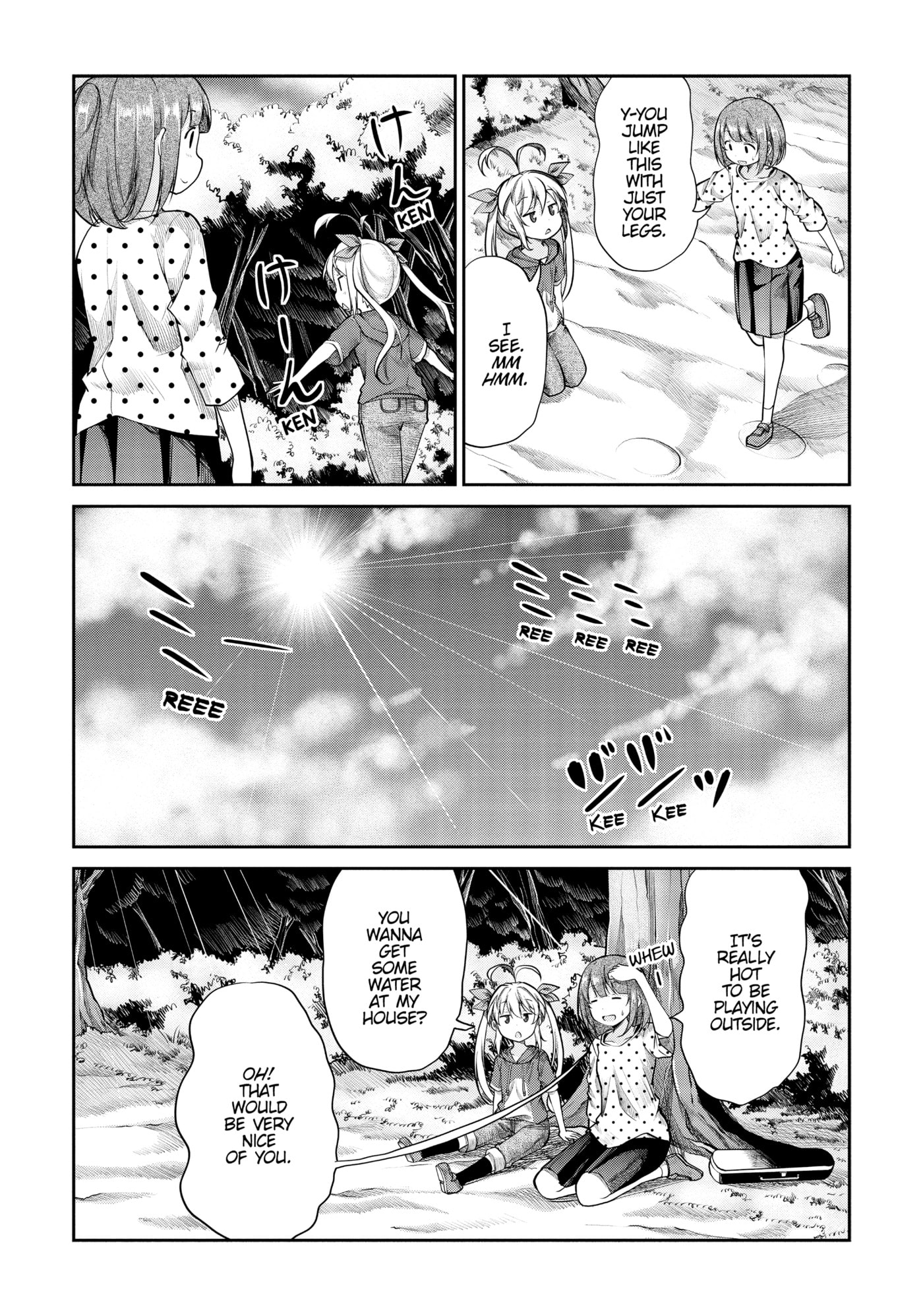 Non Non Biyori Official Anthology Chapter 89 page 9 - 