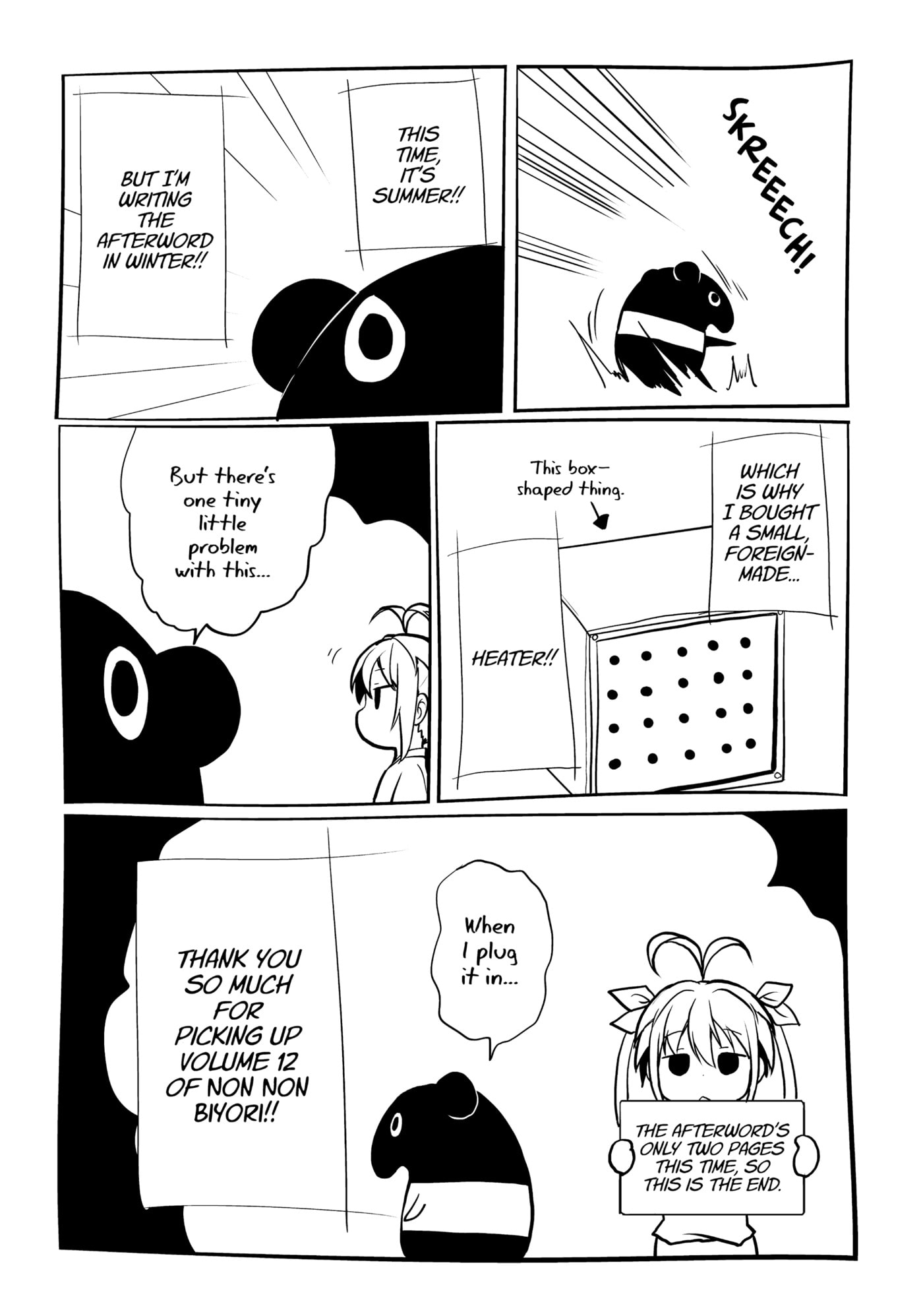 Non Non Biyori Official Anthology Chapter 91 page 19 - 