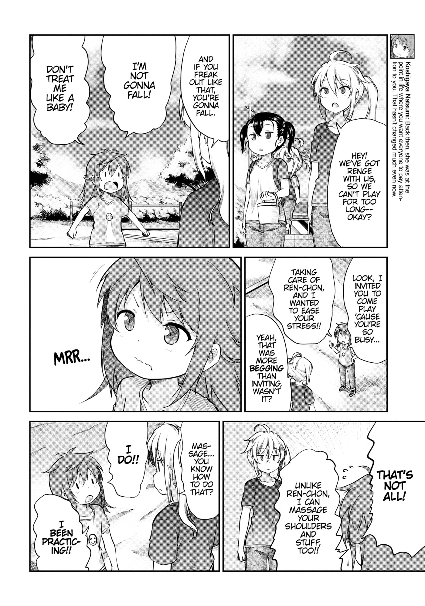 Non Non Biyori Official Anthology Chapter 91 page 4 - 