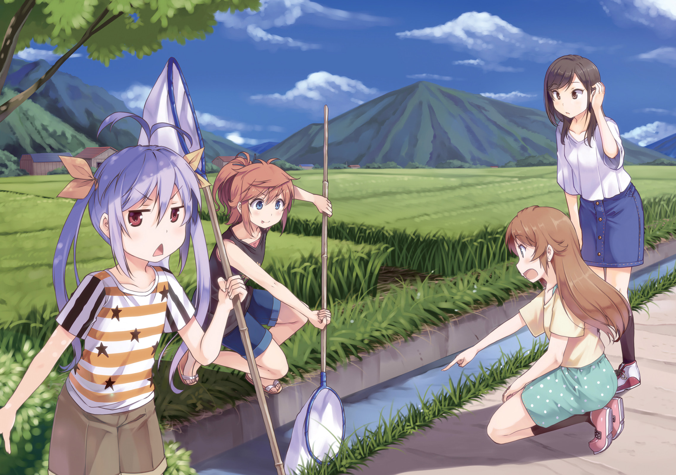 Non Non Biyori Official Anthology Chapter 92 page 4 - 