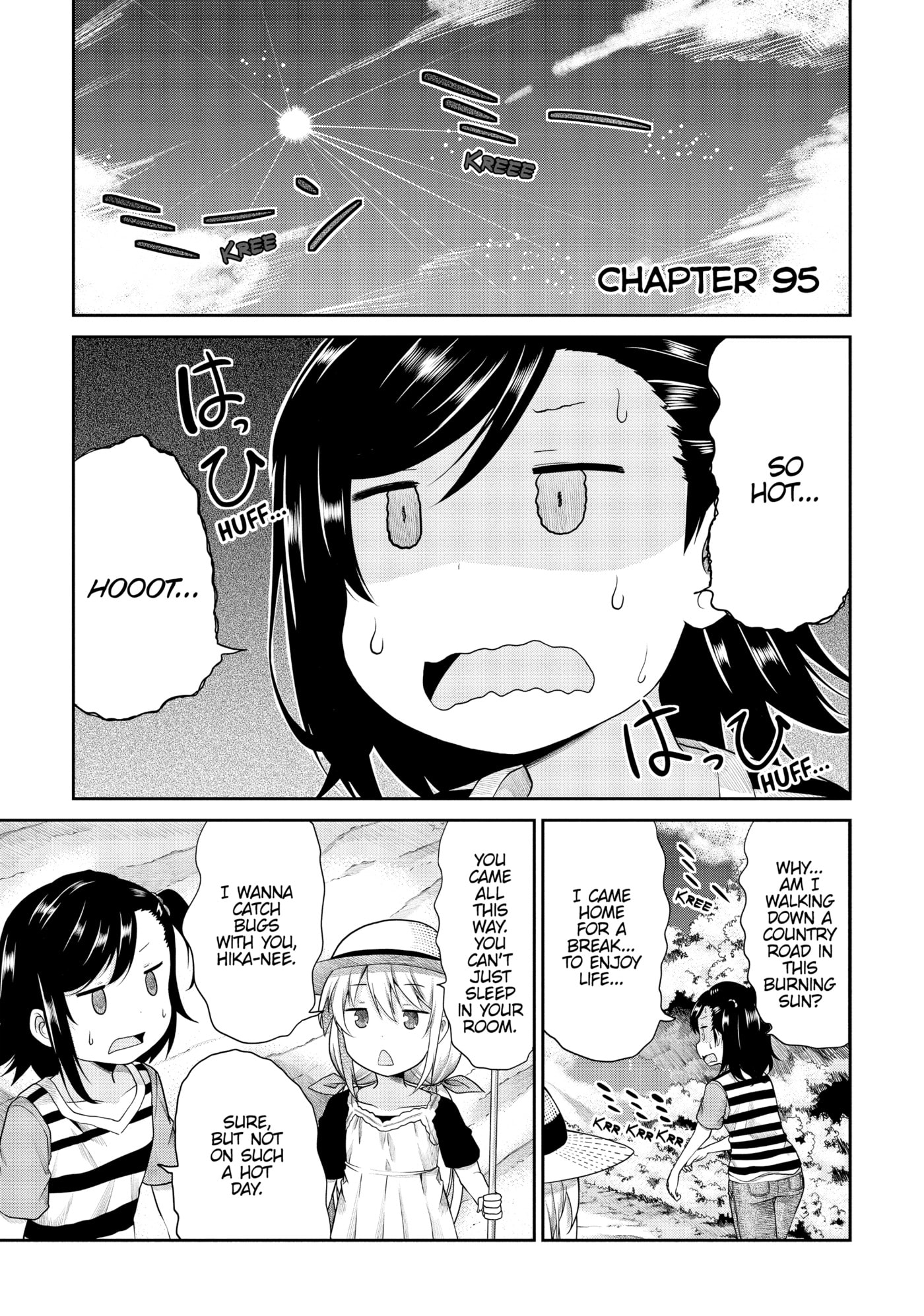 Non Non Biyori Official Anthology Chapter 95 page 1 - 
