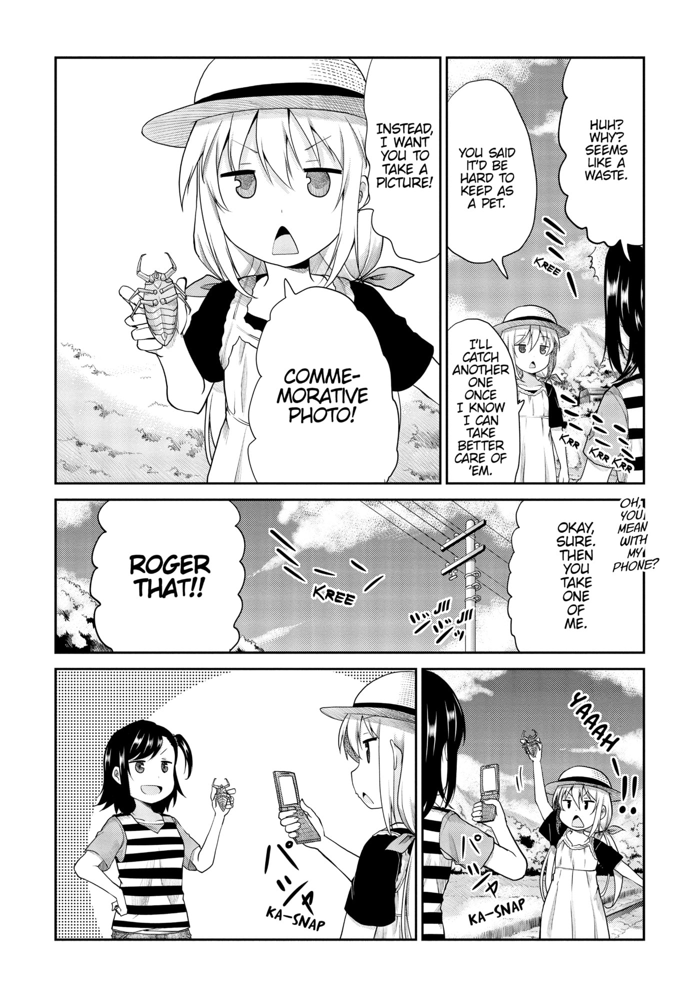 Non Non Biyori Official Anthology Chapter 95 page 14 - 