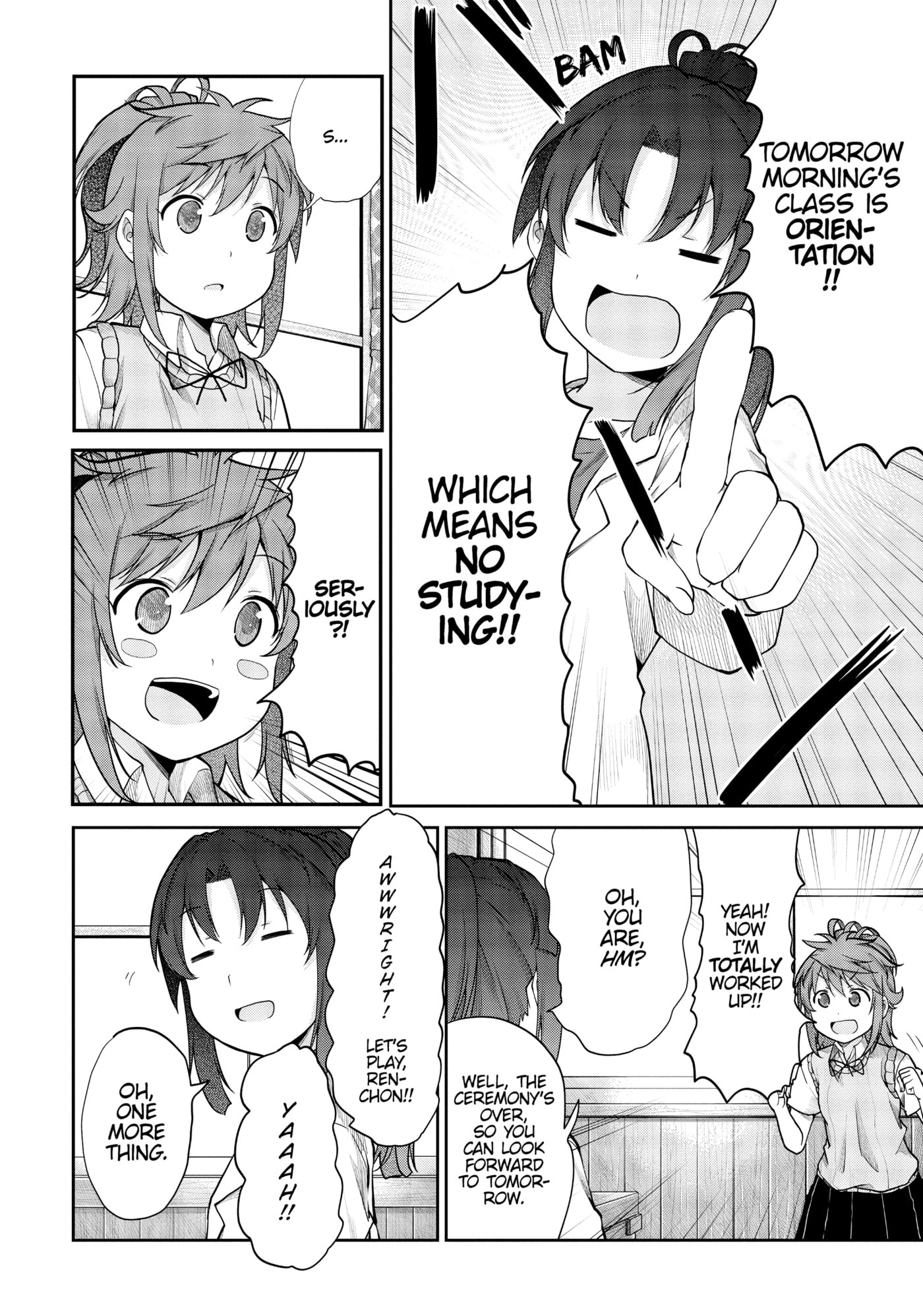Non Non Biyori Official Anthology Chapter 99 page 19 - 