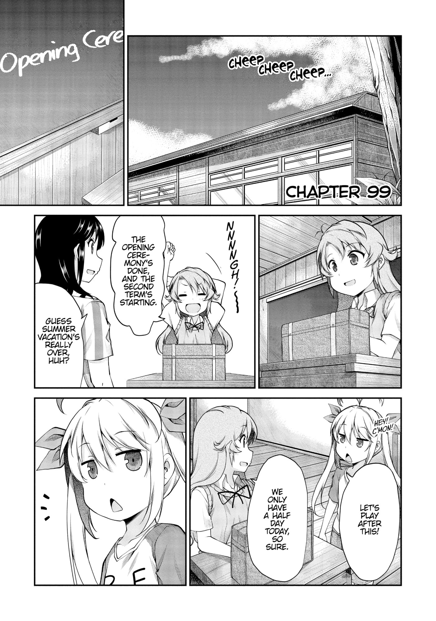 Non Non Biyori Official Anthology Chapter 99 page 6 - 