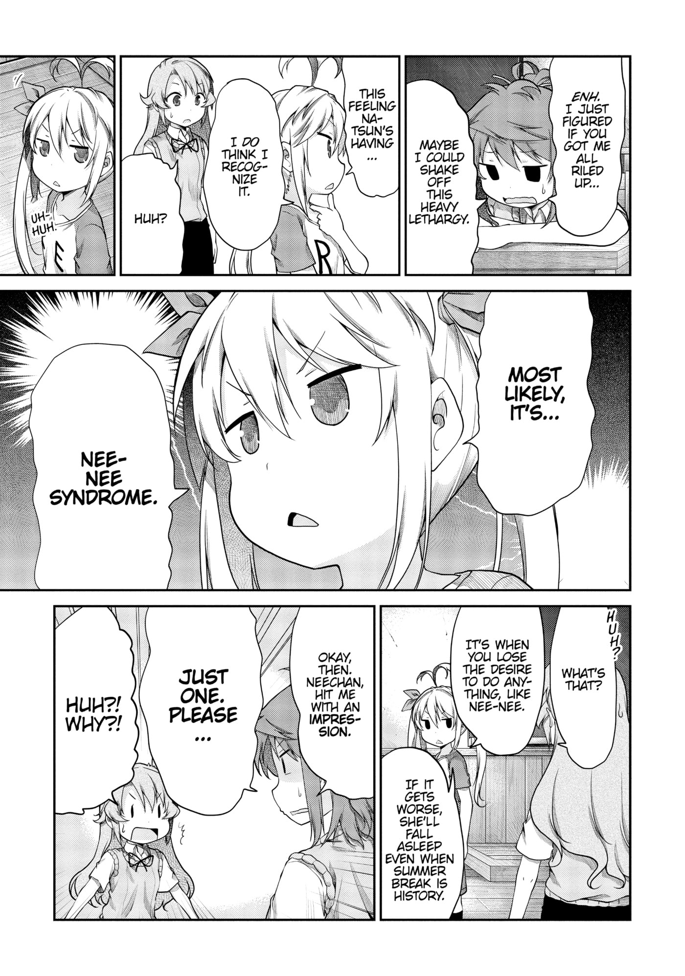 Non Non Biyori Official Anthology Chapter 99 page 10 - 