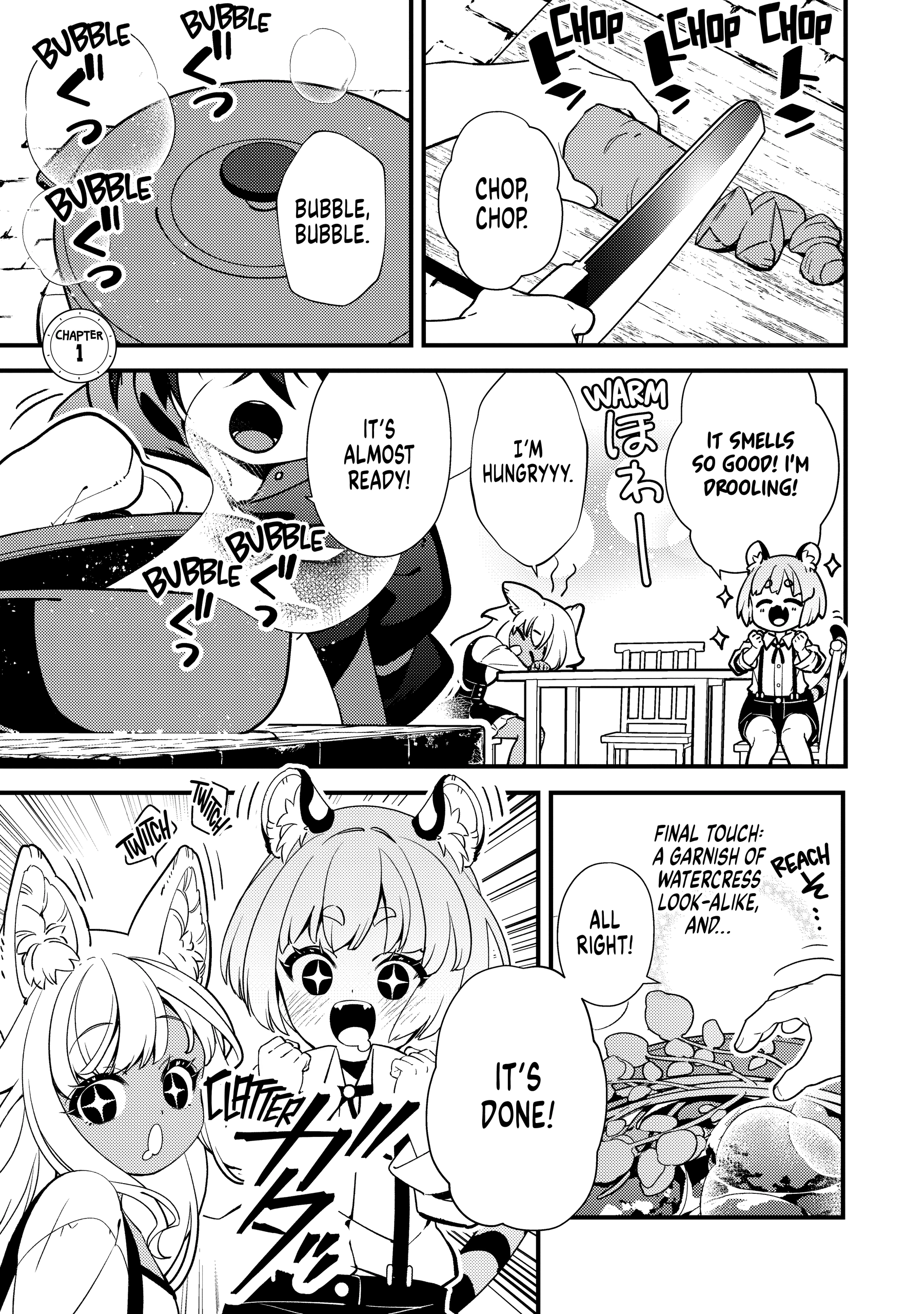 Noroware Ryourinin wa Meikyuu de Mofumimi Shoujo-tachi wo Sodatemasu Chapter 0 page 5 - 