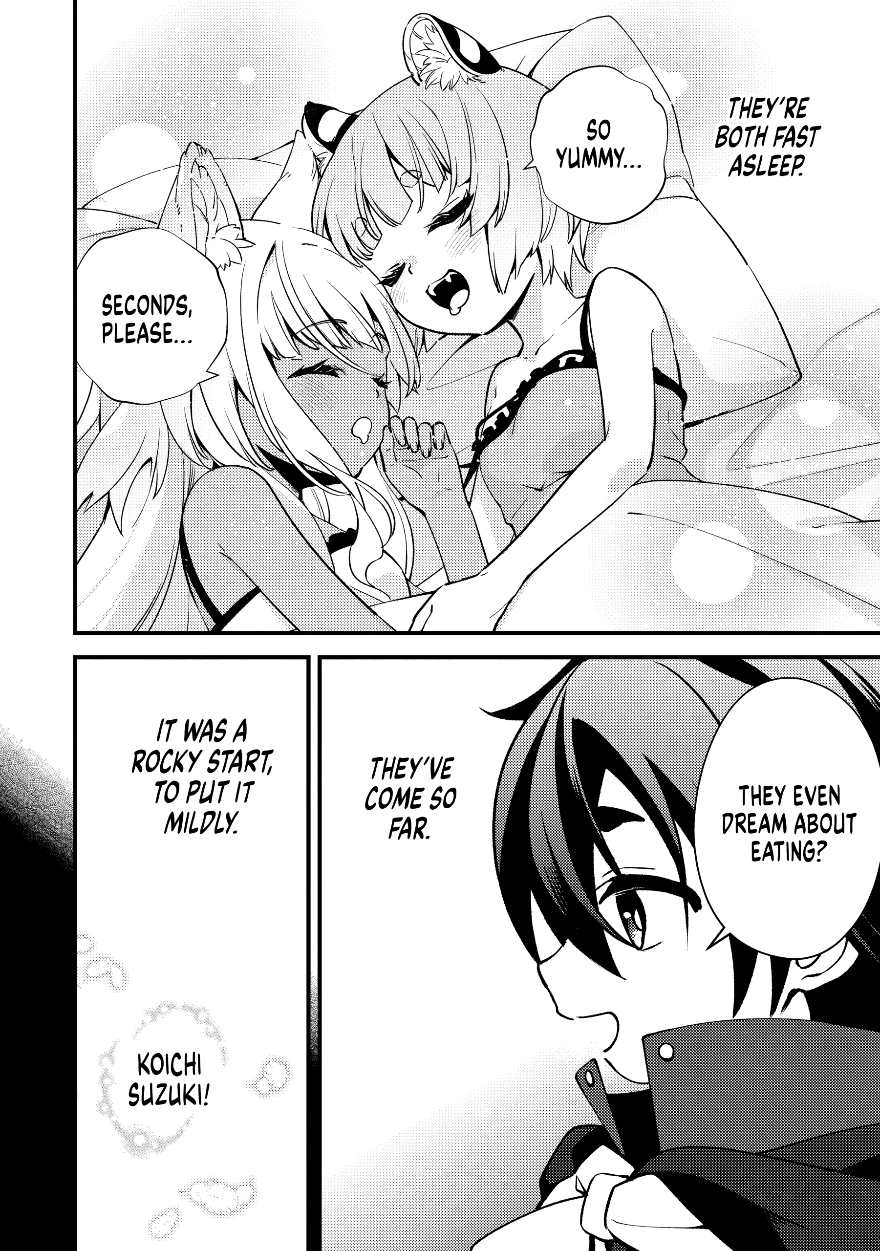 Noroware Ryourinin wa Meikyuu de Mofumimi Shoujo-tachi wo Sodatemasu Chapter 0 page 48 - 