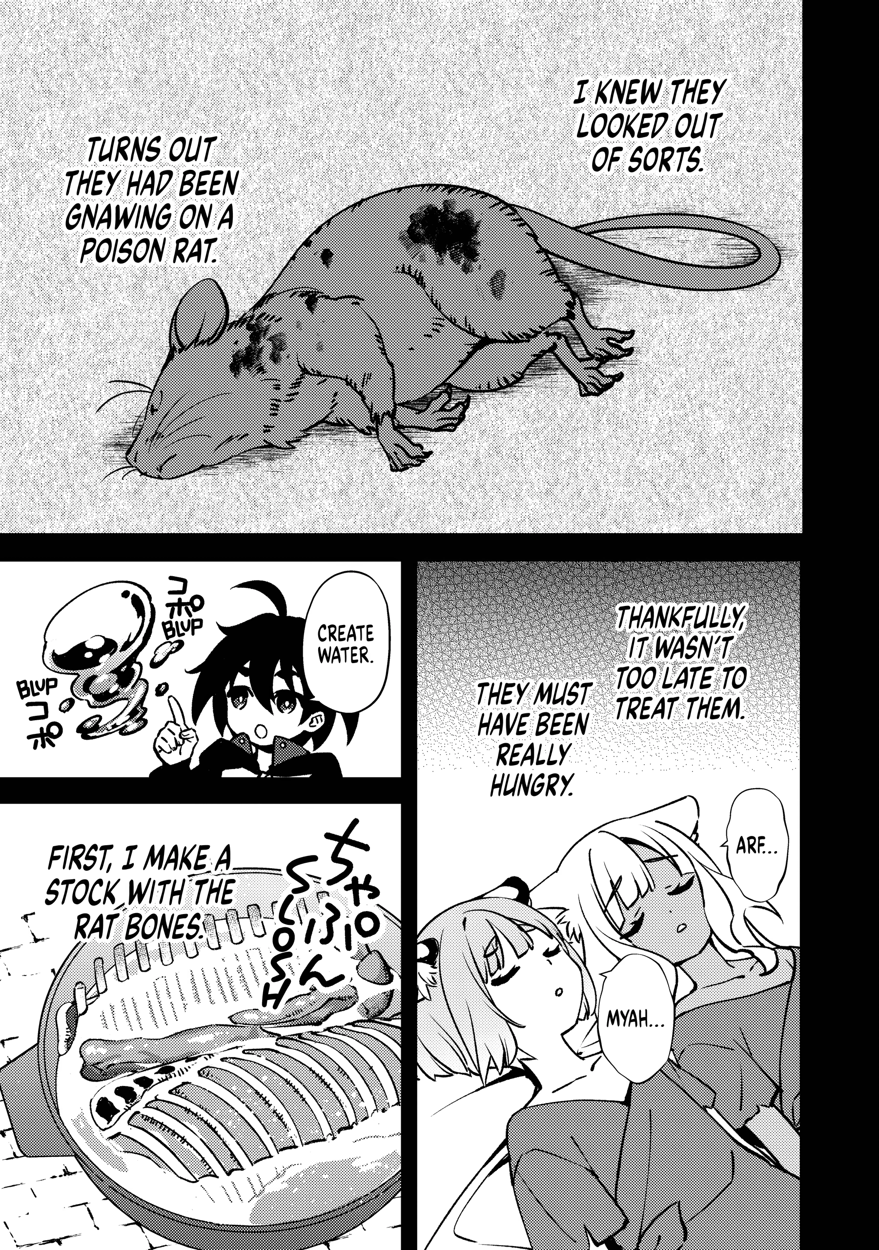 Noroware Ryourinin wa Meikyuu de Mofumimi Shoujo-tachi wo Sodatemasu Chapter 0 page 68 - 