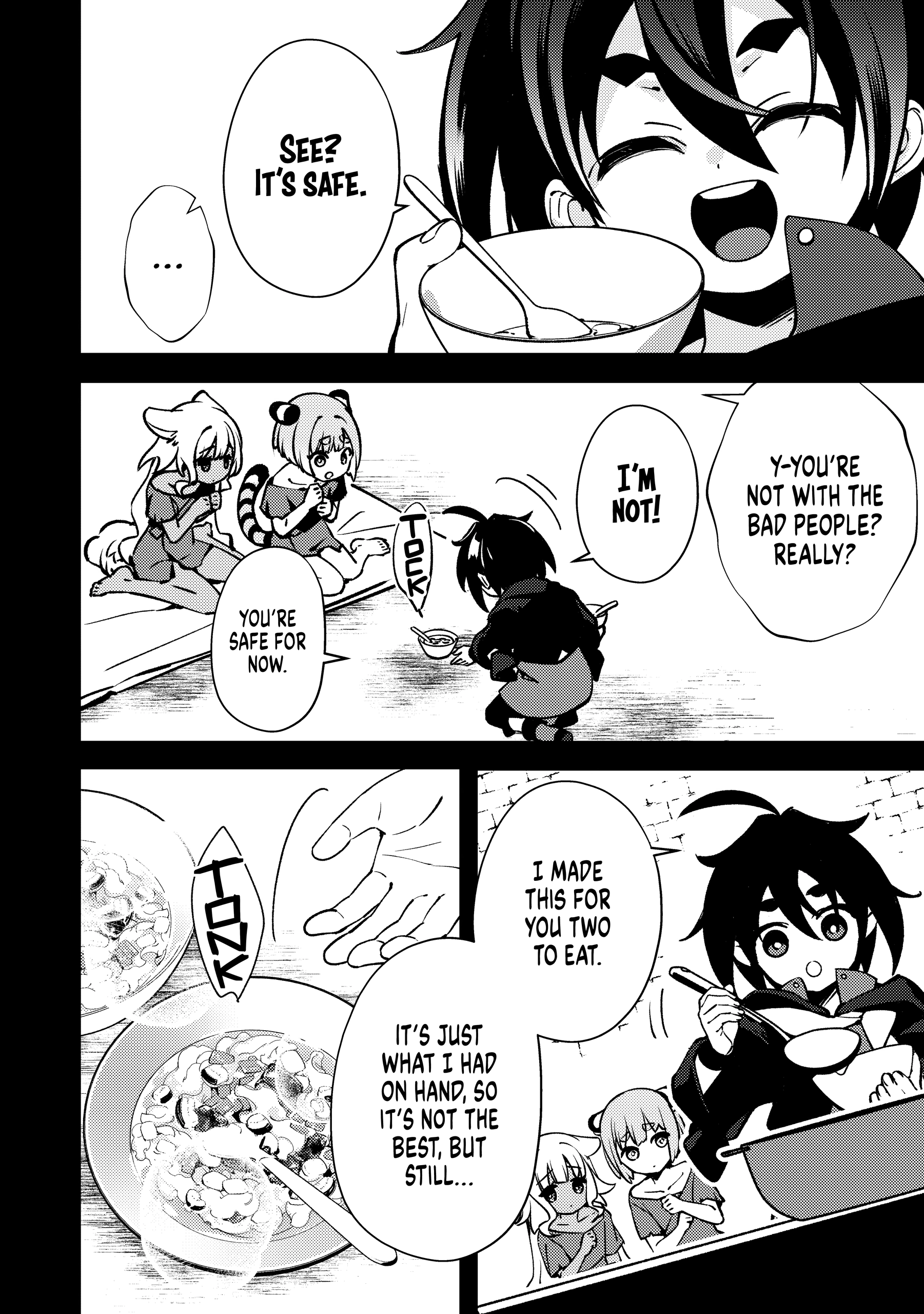 Noroware Ryourinin wa Meikyuu de Mofumimi Shoujo-tachi wo Sodatemasu Chapter 0 page 77 - 