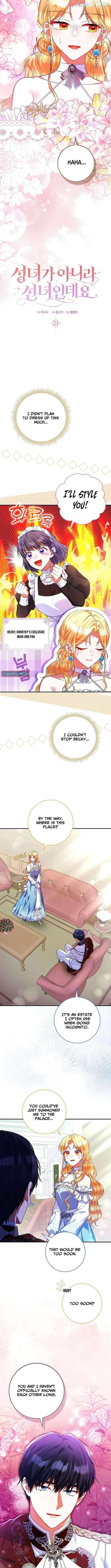 Not A Saint, But A Celestial Maiden Chapter 21 page 2 - 