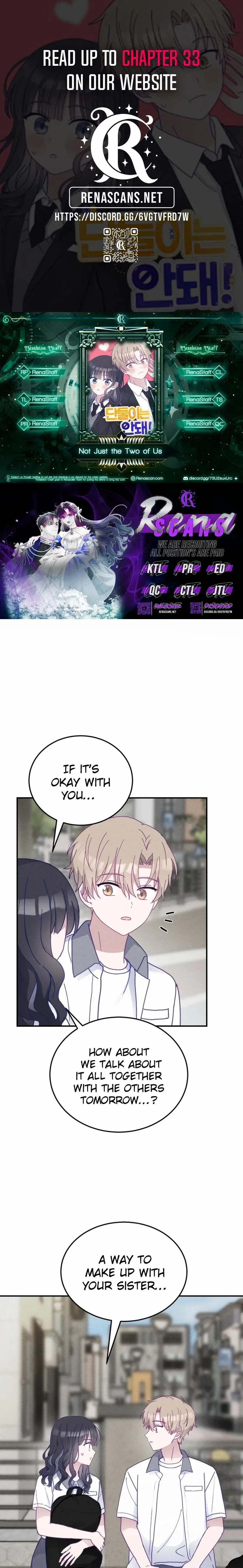 Not Just the Two of Us Chapter 24 page 1 - 