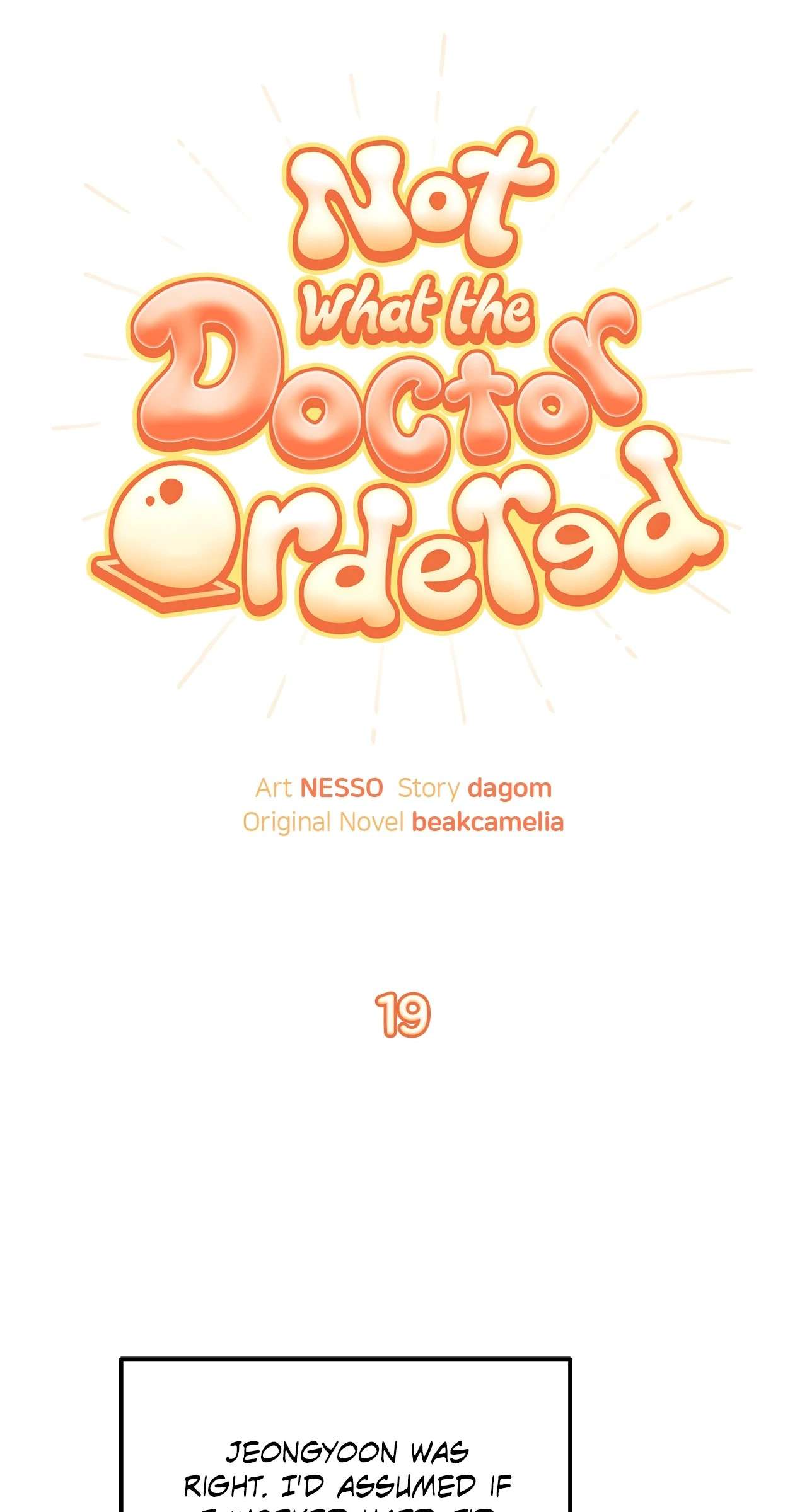 Not What the Doctor Ordered Chapter 19 page 20 - 