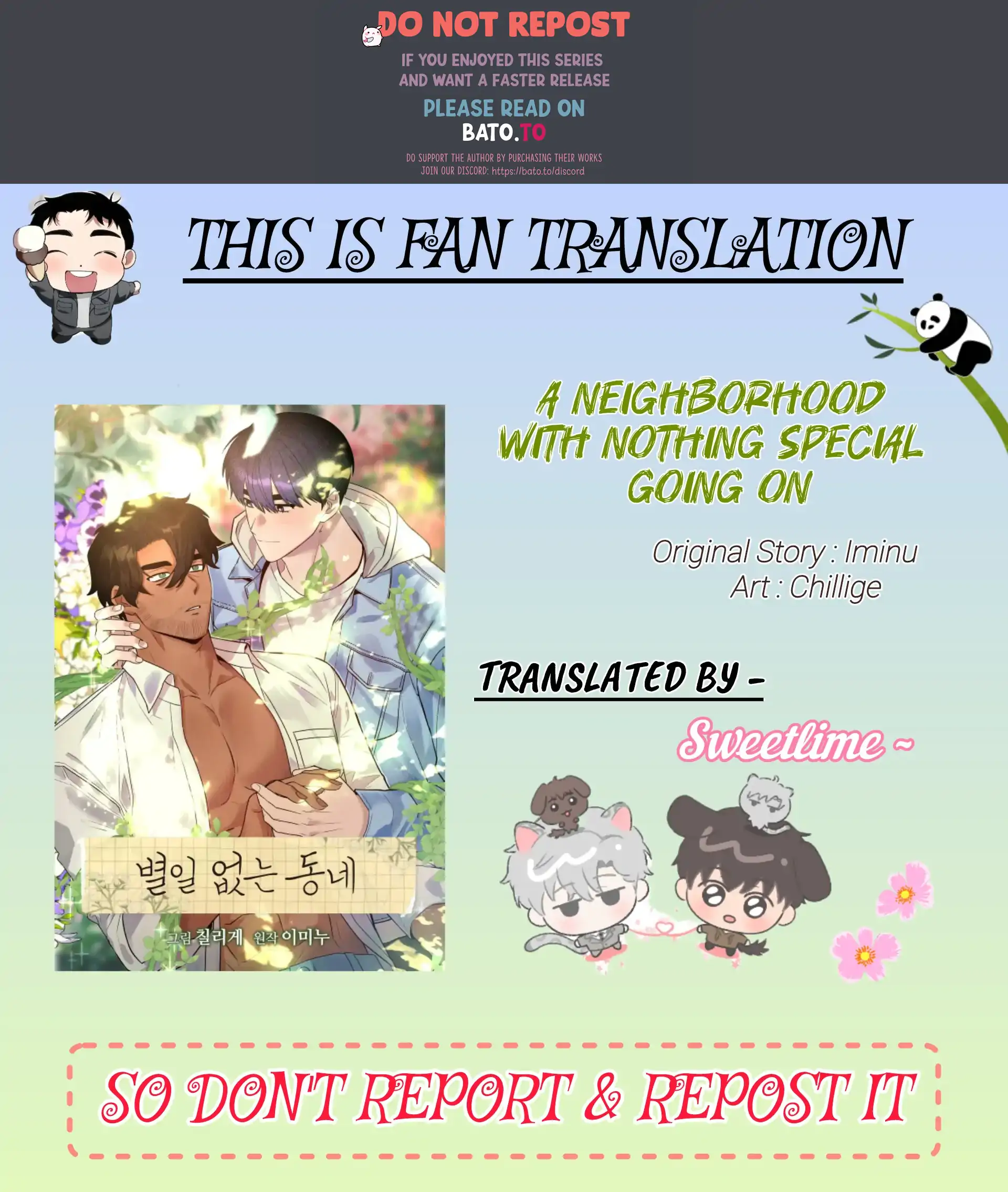 Nothing special in the neighborhood Chapter 29 page 1 - 