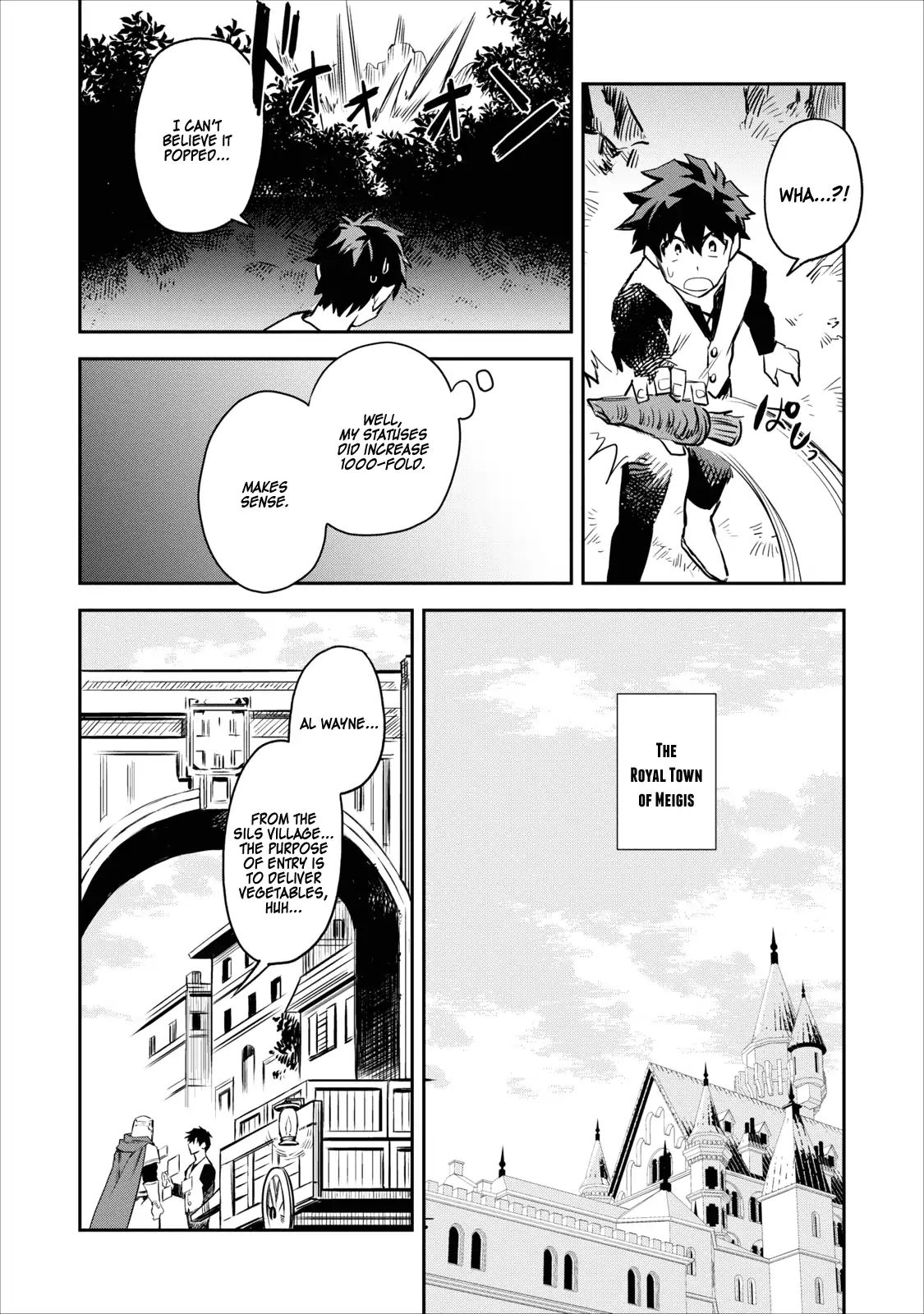 Noumin Kanren no Skill bakka Agetetara Naze ka Tsuyoku Natta. Chapter 1 page 13 - 