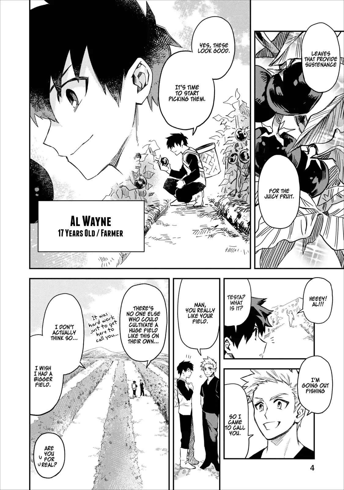 Noumin Kanren no Skill bakka Agetetara Naze ka Tsuyoku Natta. Chapter 1 page 3 - 