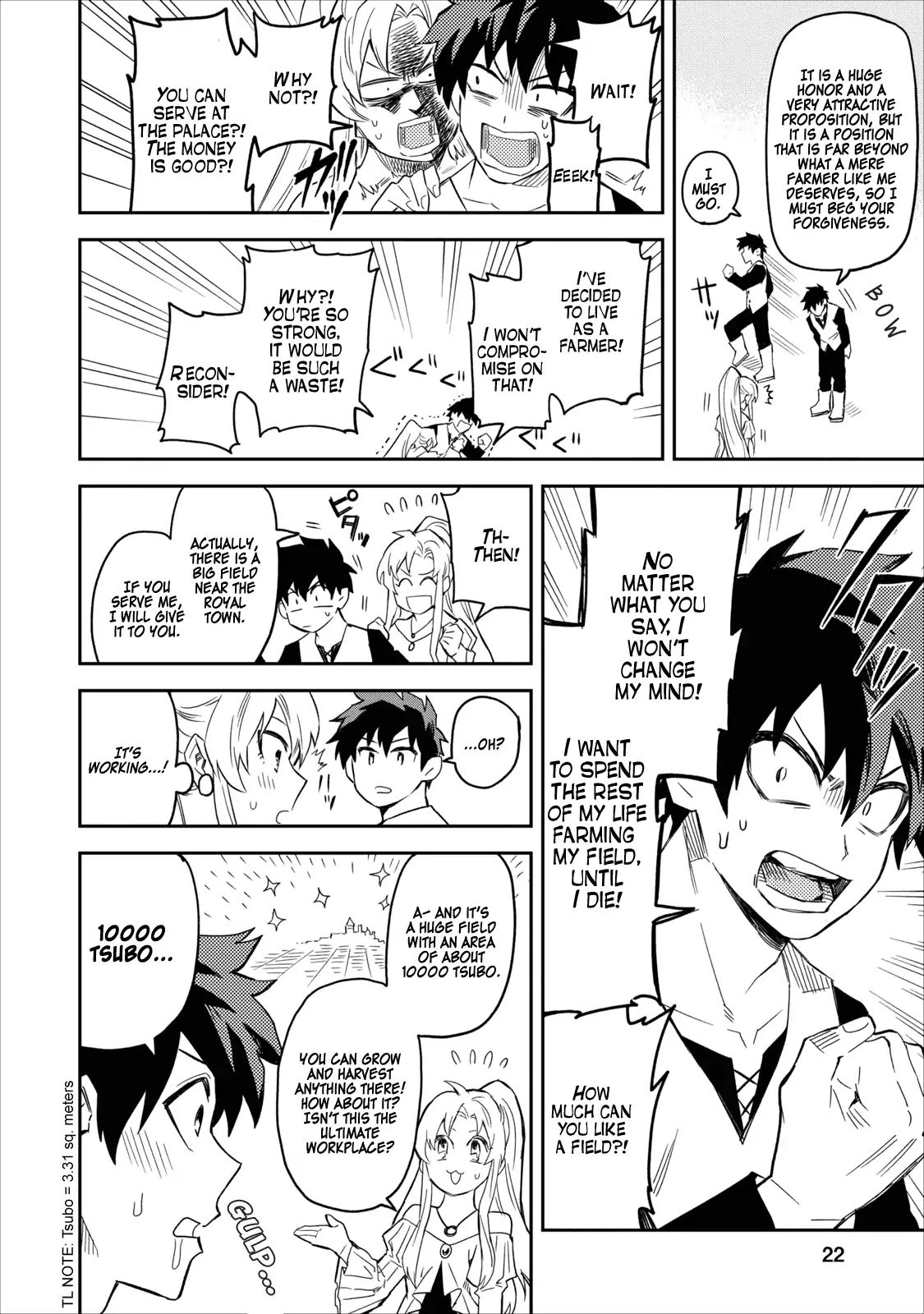 Noumin Kanren no Skill bakka Agetetara Naze ka Tsuyoku Natta. Chapter 1 page 21 - 