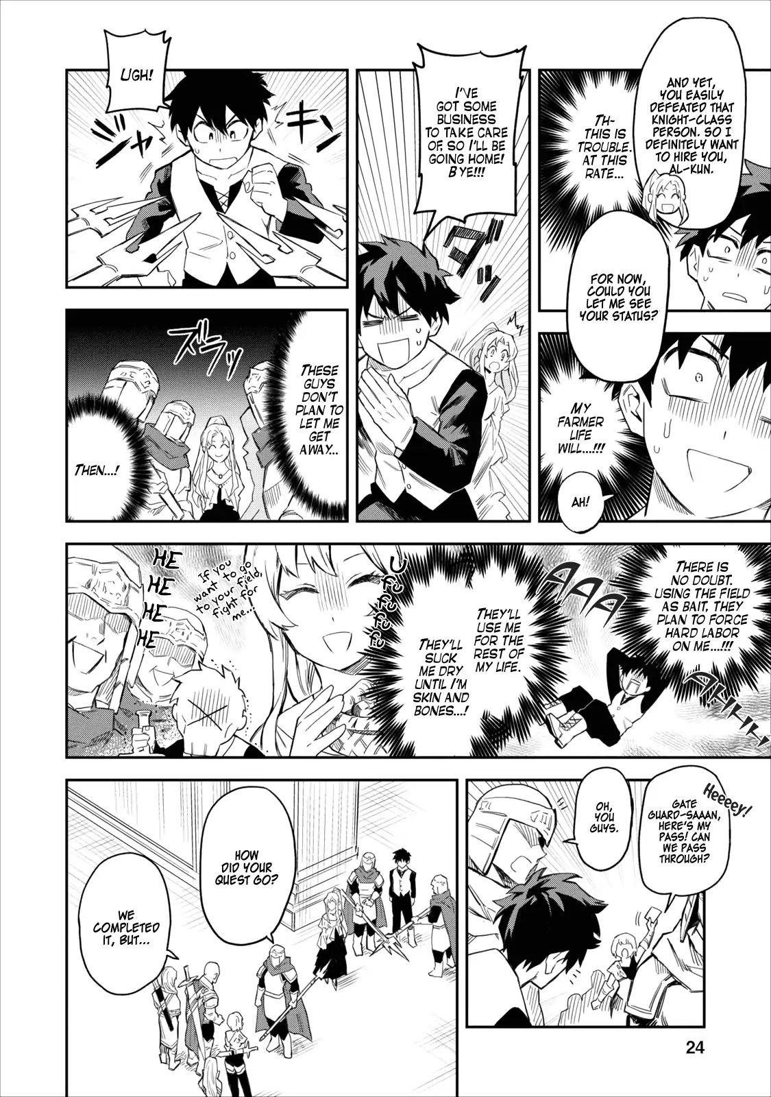 Noumin Kanren no Skill bakka Agetetara Naze ka Tsuyoku Natta. Chapter 1 page 23 - 