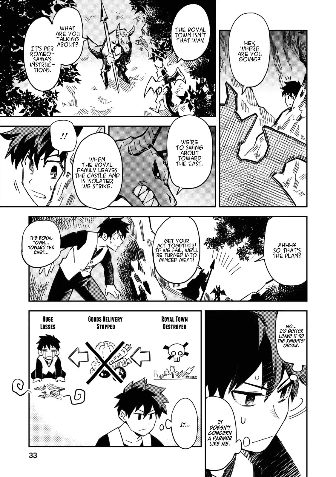 Noumin Kanren no Skill bakka Agetetara Naze ka Tsuyoku Natta. Chapter 1 page 32 - 