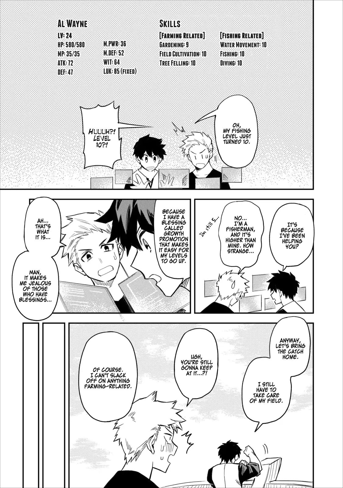 Noumin Kanren no Skill bakka Agetetara Naze ka Tsuyoku Natta. Chapter 1 page 8 - 