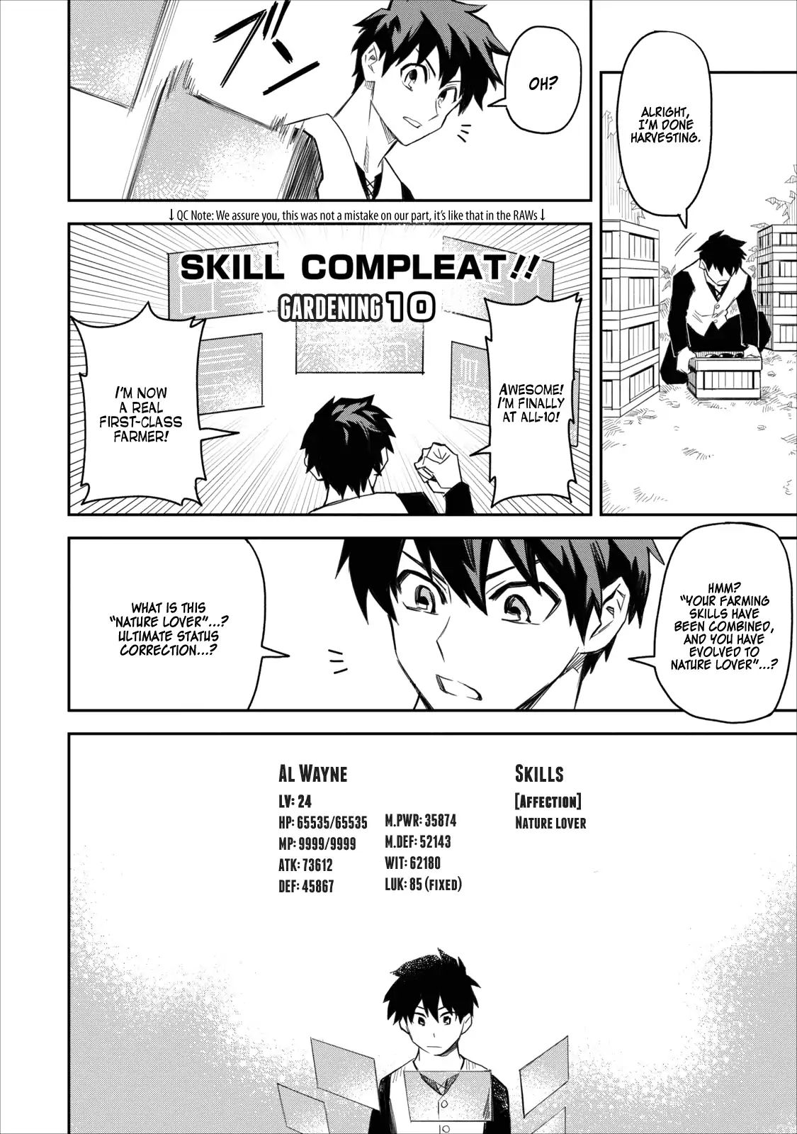 Noumin Kanren no Skill bakka Agetetara Naze ka Tsuyoku Natta. Chapter 1 page 9 - 