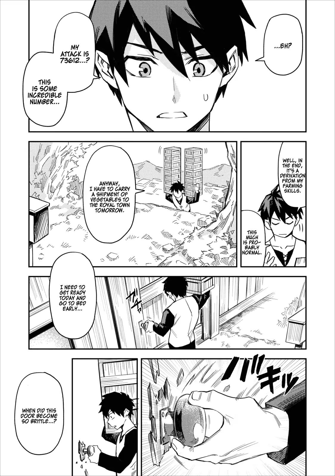 Noumin Kanren no Skill bakka Agetetara Naze ka Tsuyoku Natta. Chapter 1 page 10 - 