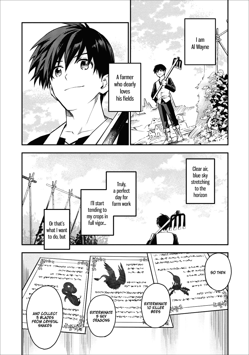 Noumin Kanren no Skill bakka Agetetara Naze ka Tsuyoku Natta. Chapter 17 page 1 - 