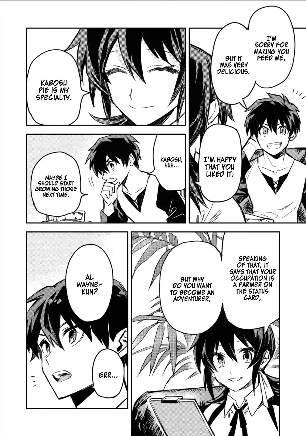 Noumin Kanren no Skill bakka Agetetara Naze ka Tsuyoku Natta. Chapter 3 page 4 - 