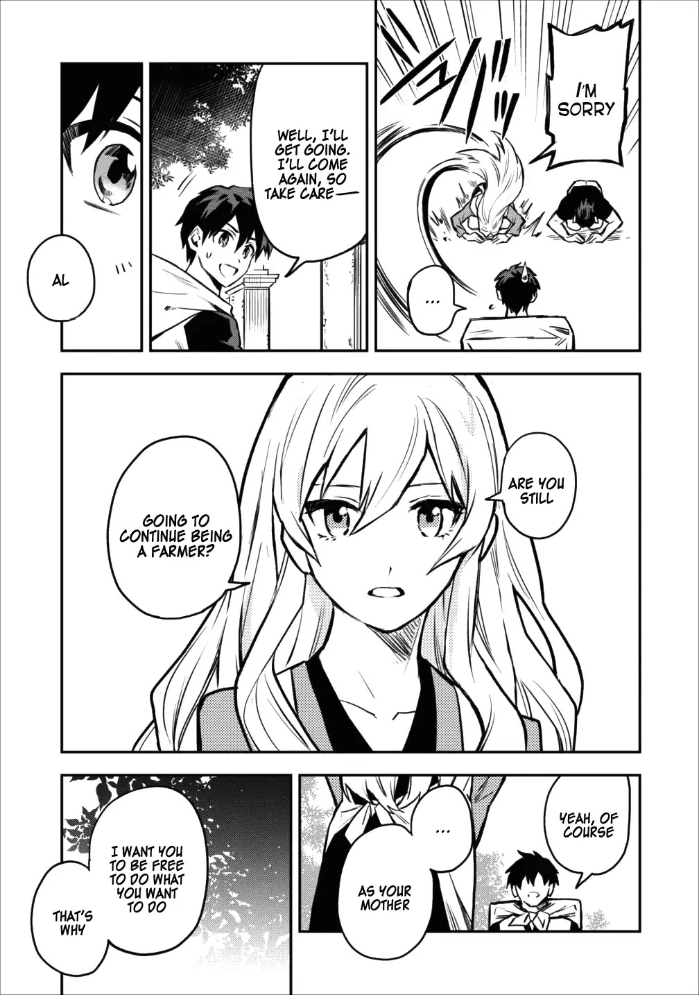 Noumin Kanren no Skill bakka Agetetara Naze ka Tsuyoku Natta. Chapter 9 page 37 - 