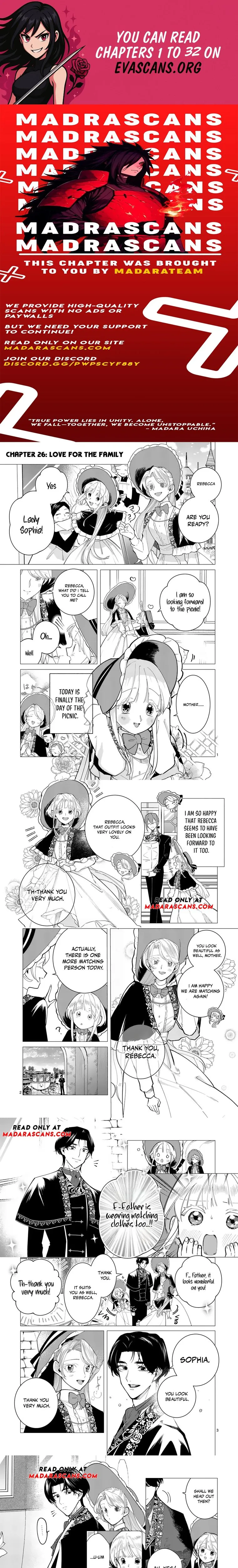 Now That I Know That My Stepdaughter Will Be Ruined as a Villainous Young Lady, I Love Her So Much Chapter 26 page 1 - 