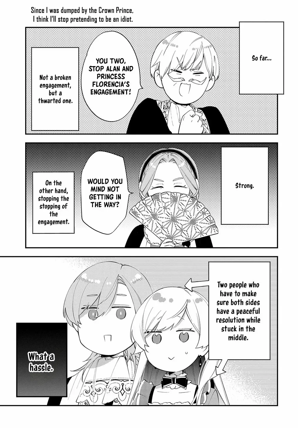 Now That My Engagement With The Prince Was Cancelled, I Will Stop Pretending To Be a Fool Chapter 21 page 3 - 