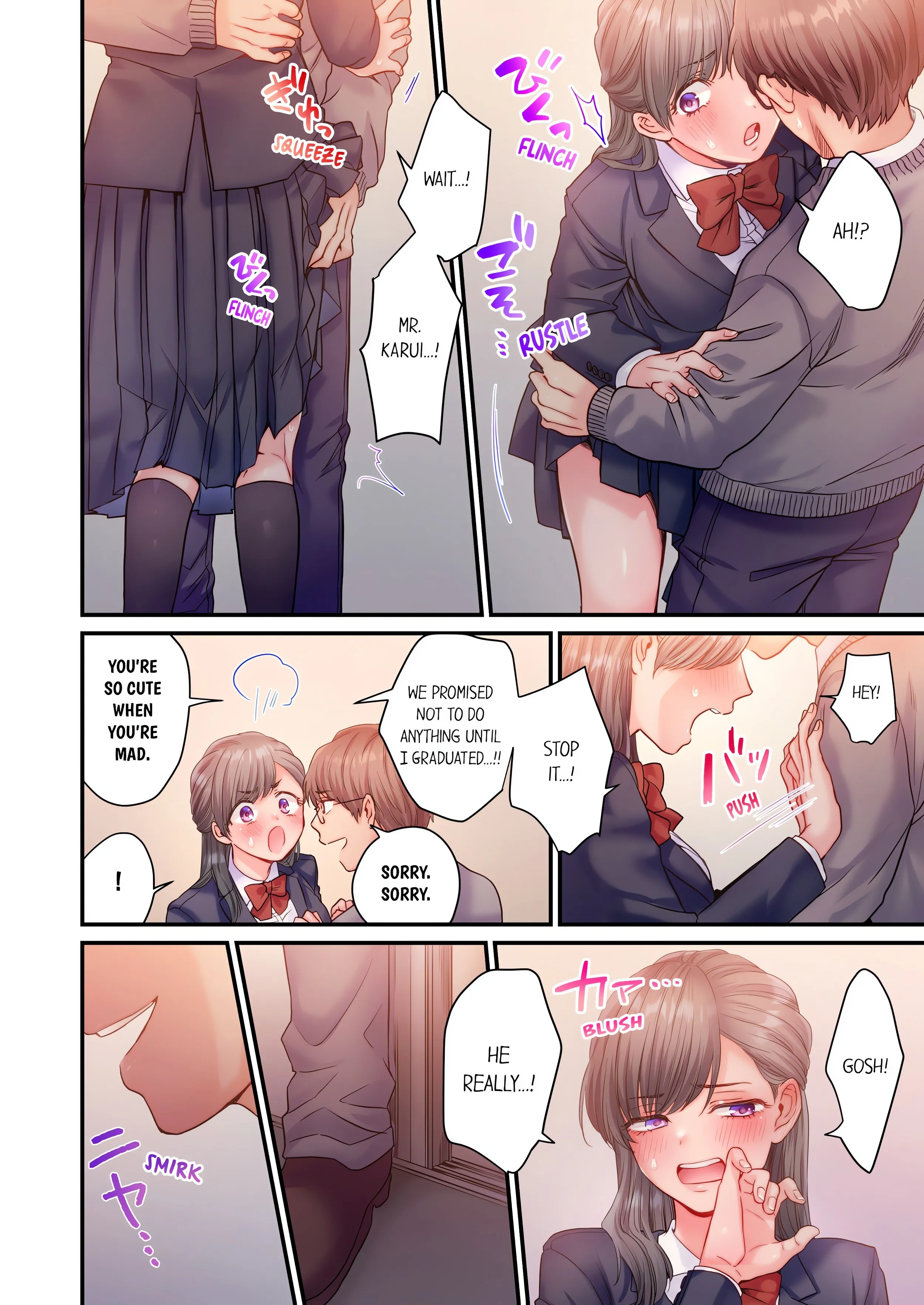 NTR Underneath Her Skirt (Uncensored) Chapter 1 page 4 - 