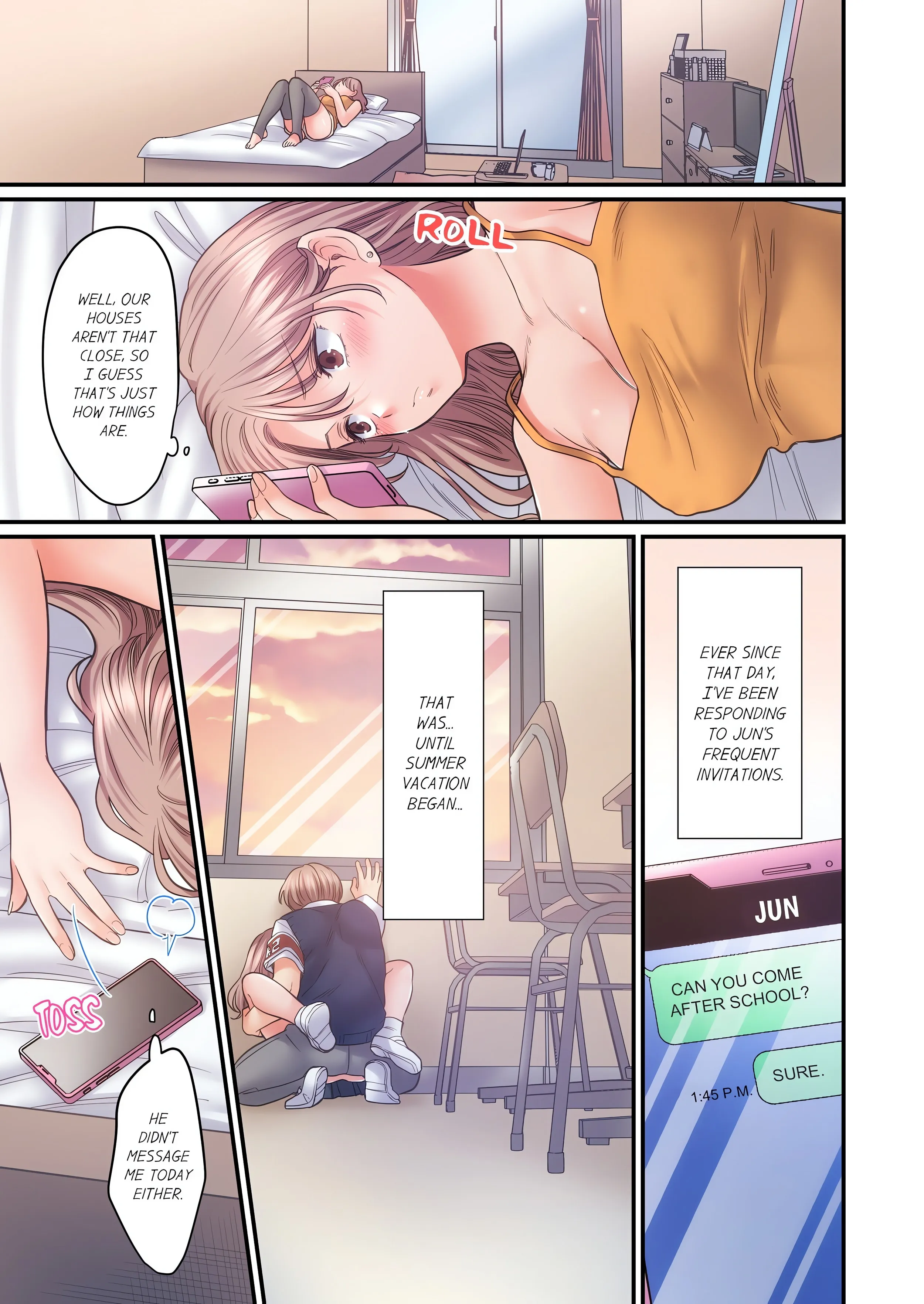 NTR Underneath Her Skirt (Uncensored) Chapter 106 page 1 - 