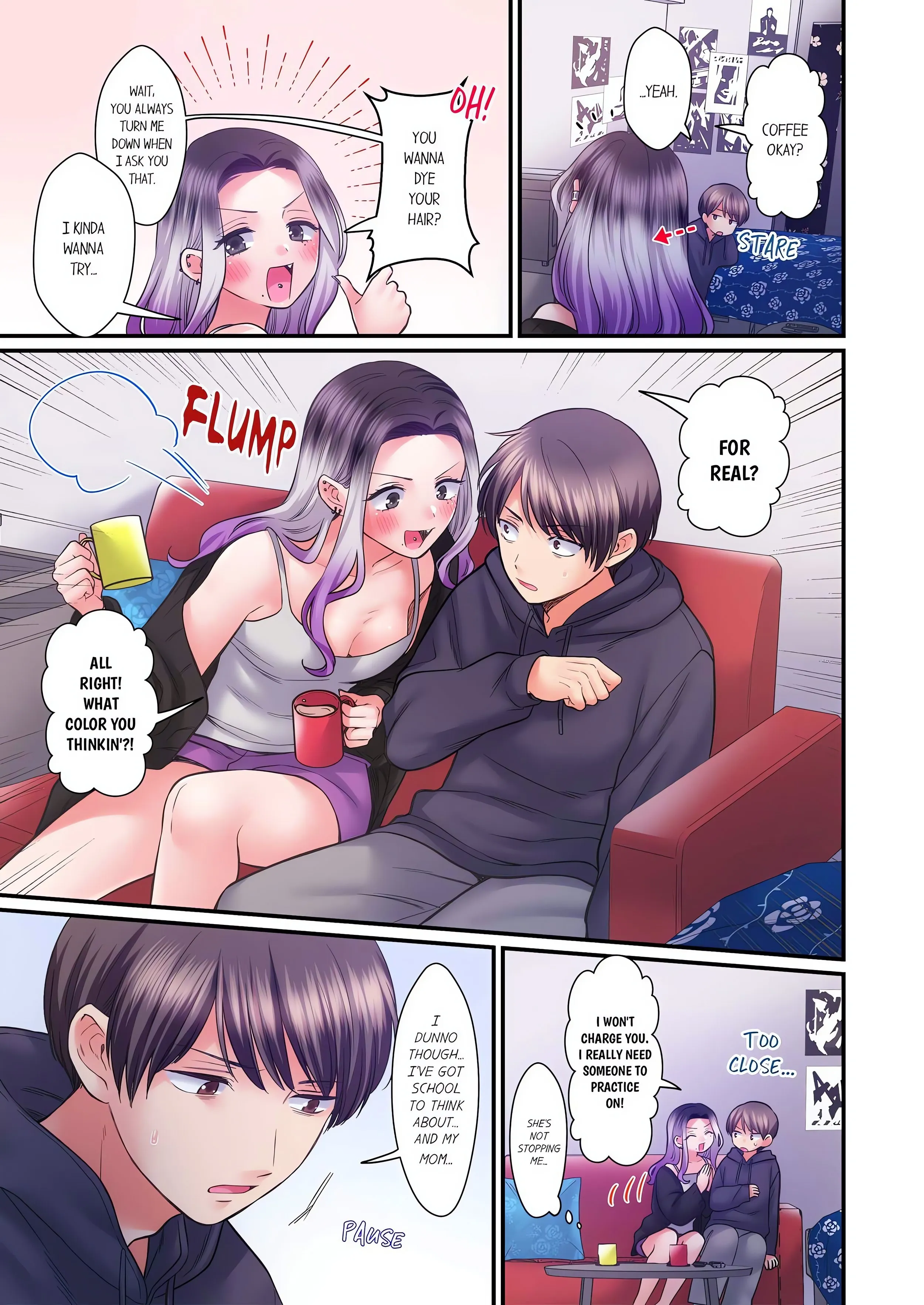 NTR Underneath Her Skirt (Uncensored) Chapter 116 page 3 - 