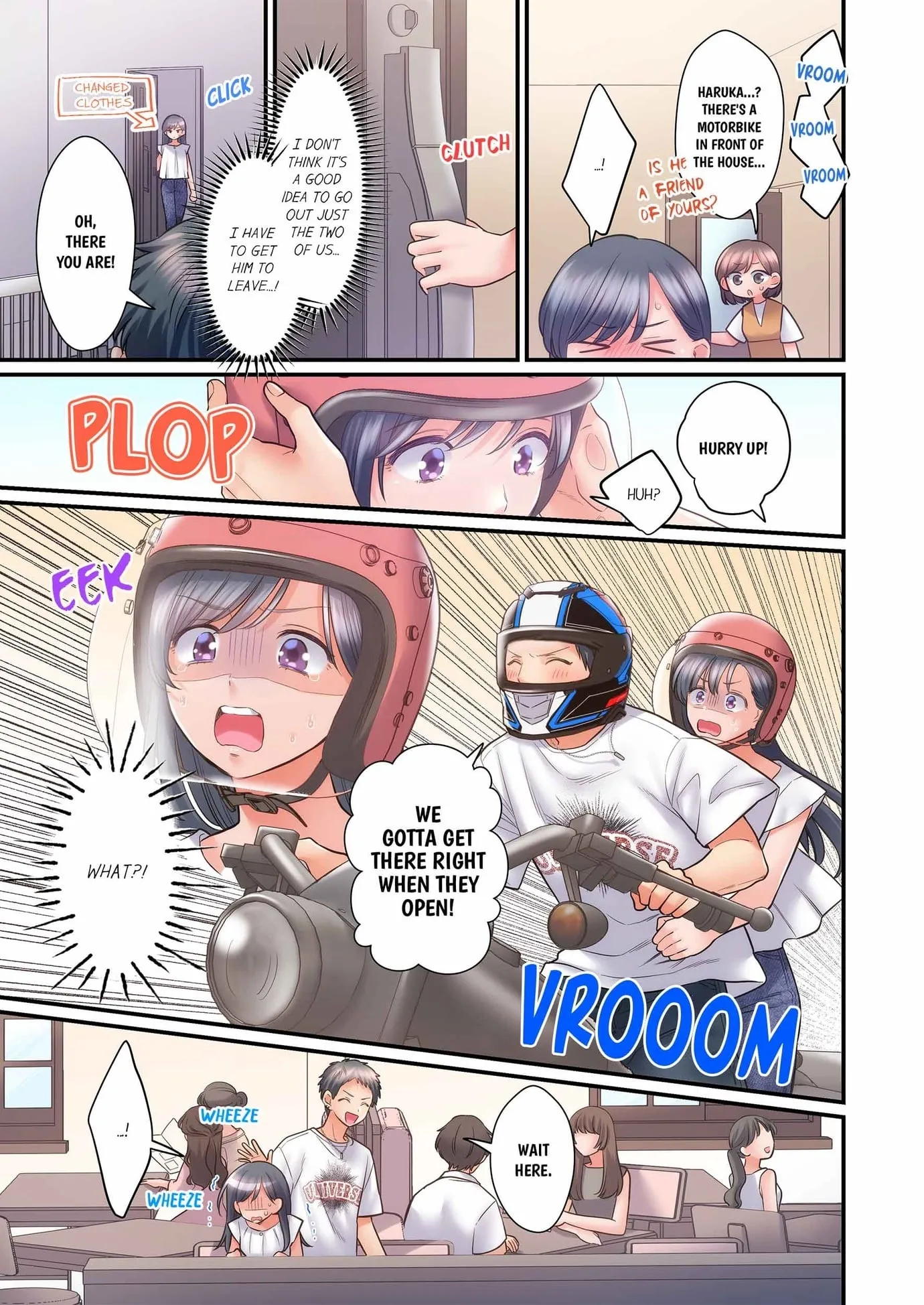 NTR Underneath Her Skirt (Uncensored) Chapter 121 page 3 - 