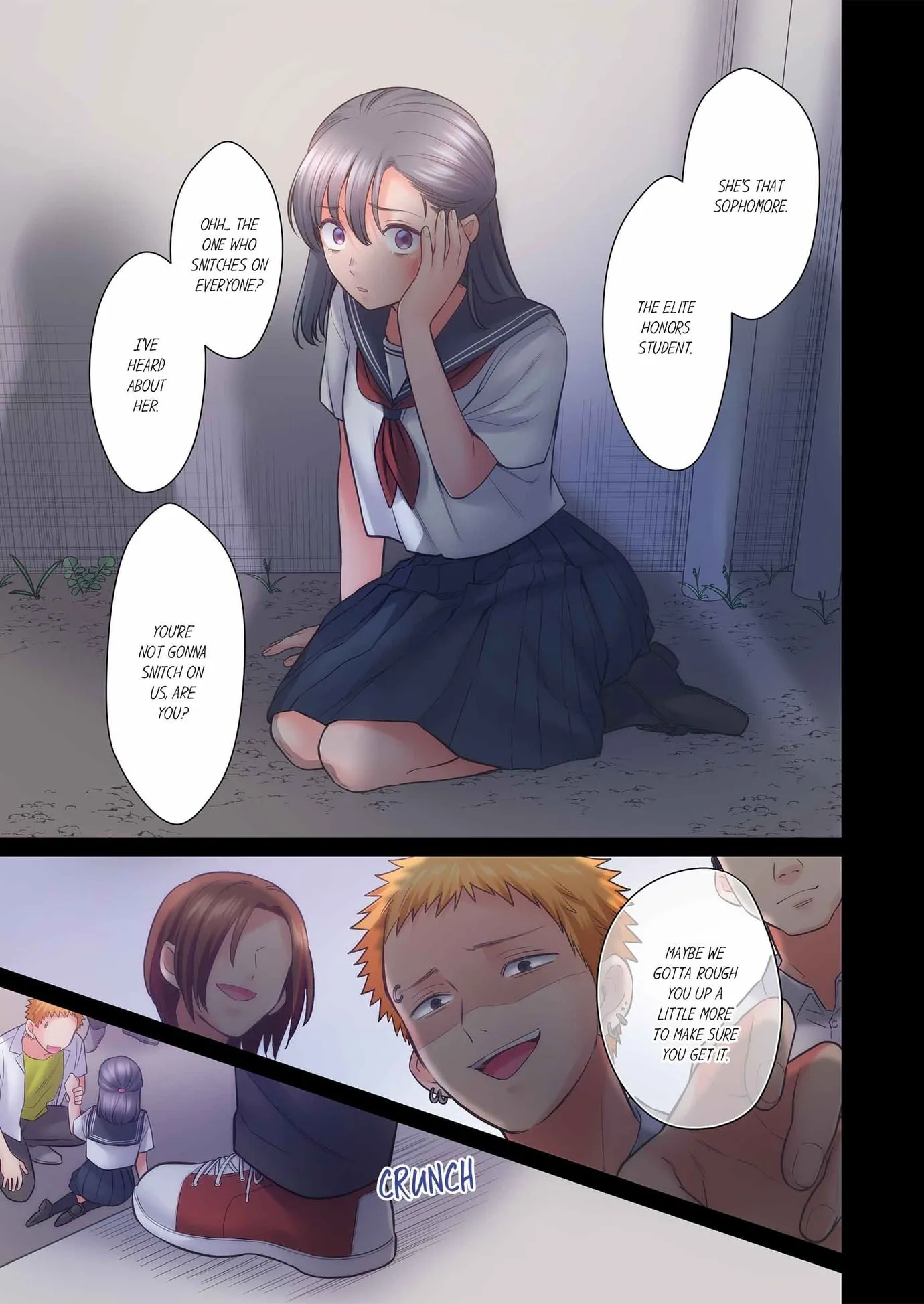 NTR Underneath Her Skirt (Uncensored) Chapter 122 page 3 - 