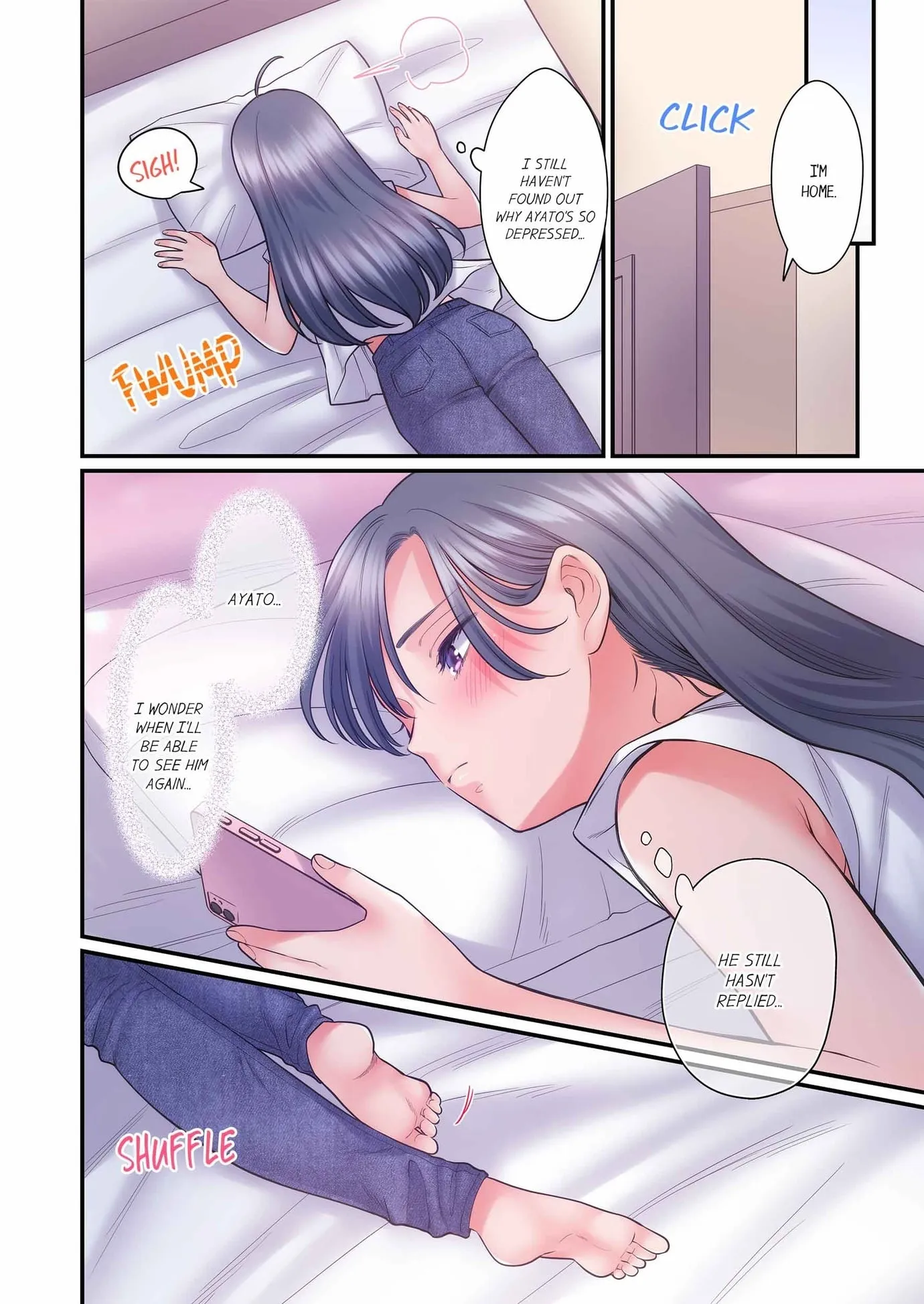 NTR Underneath Her Skirt (Uncensored) Chapter 122 page 8 - 