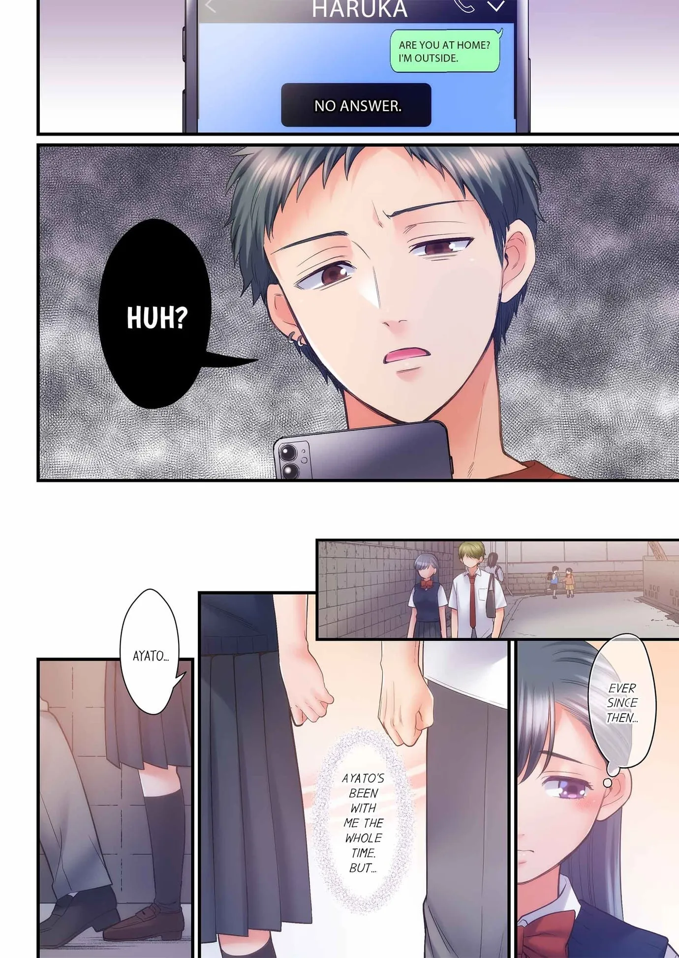 NTR Underneath Her Skirt (Uncensored) Chapter 130 page 6 - 