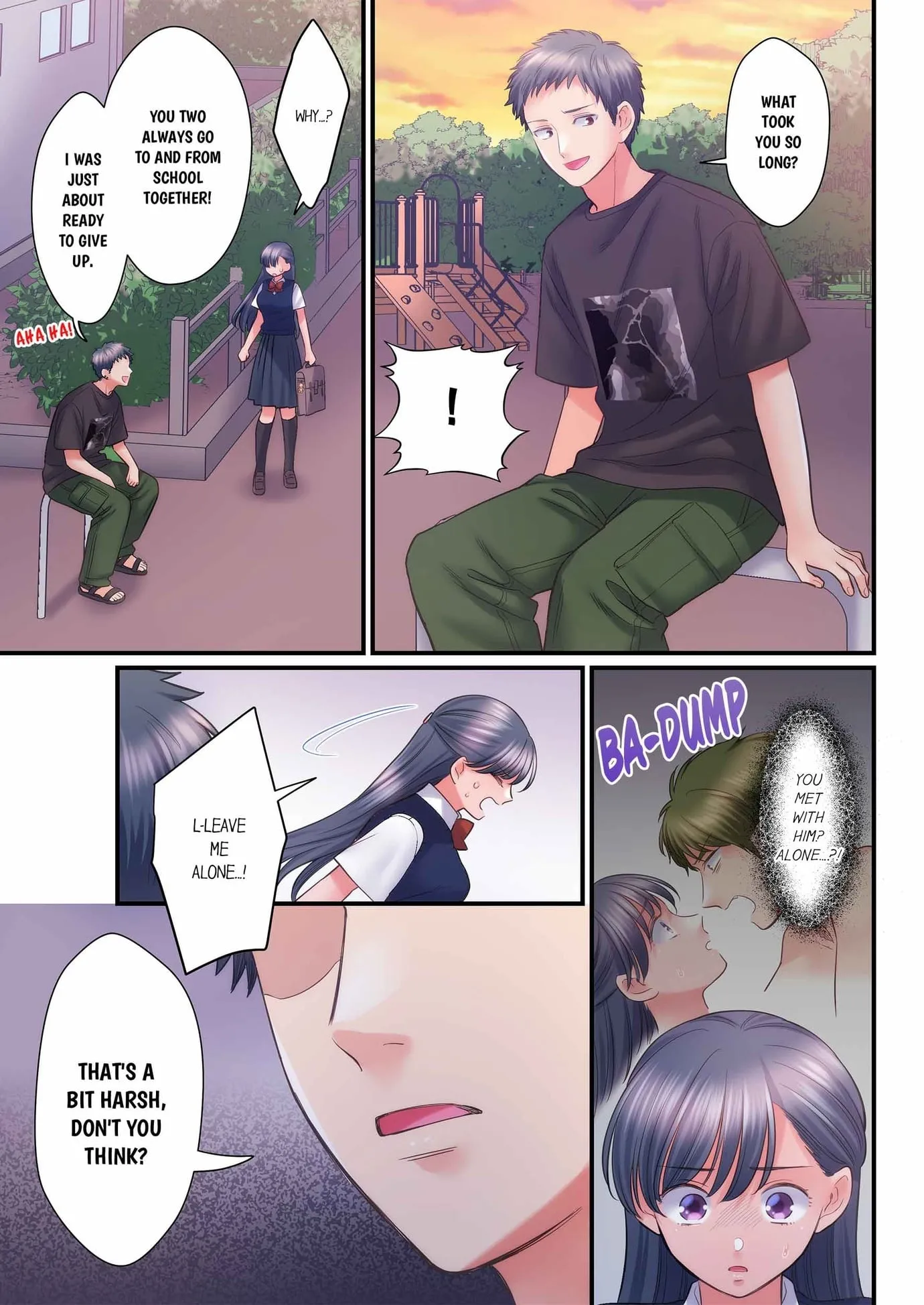 NTR Underneath Her Skirt (Uncensored) Chapter 132 page 3 - 