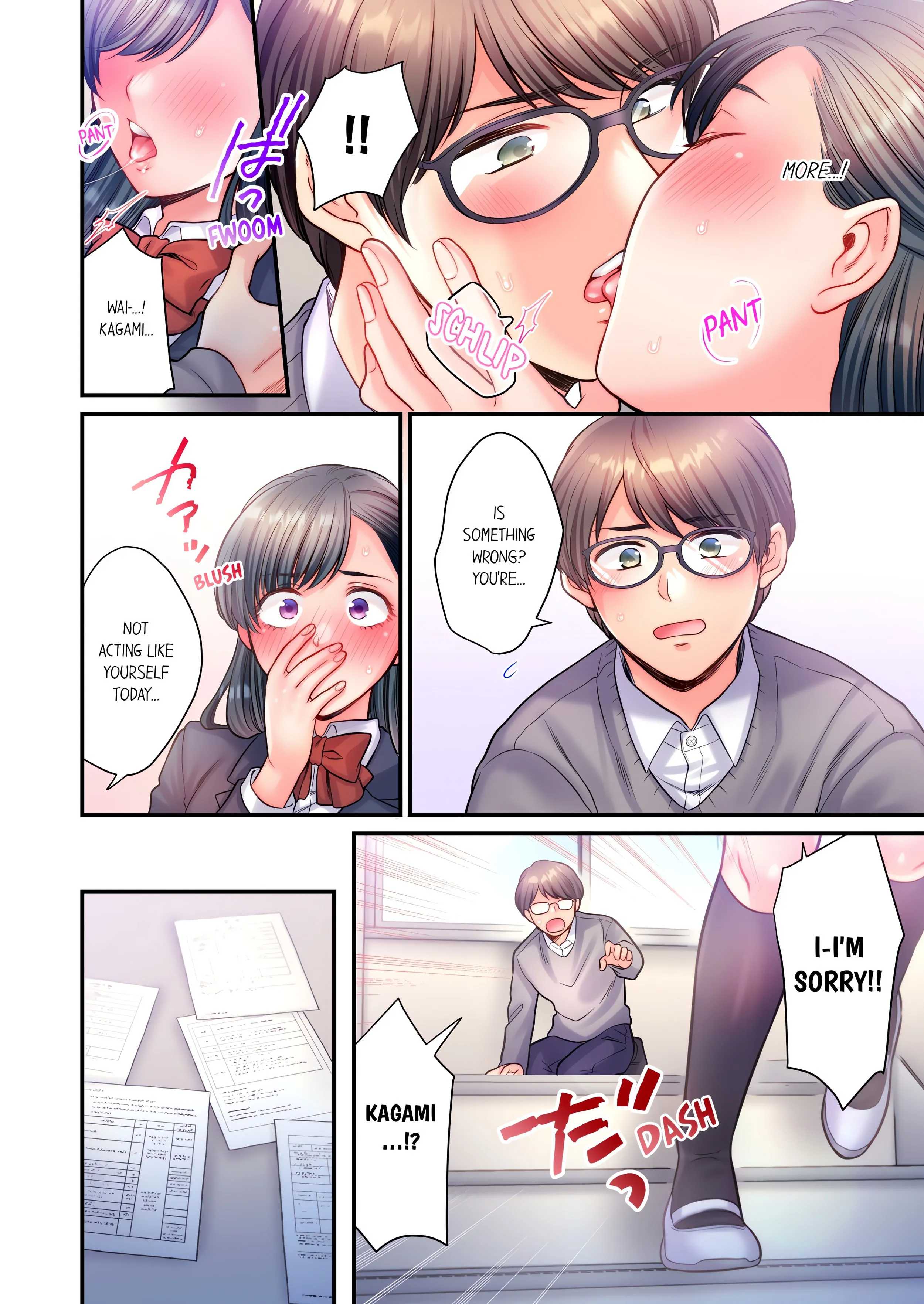 NTR Underneath Her Skirt (Uncensored) Chapter 16 page 8 - 